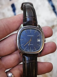 ساعة ميركسل بطارية سير جلد  تاريخ شهري شغال نظافة تامه  ماكنة سويسري ق...