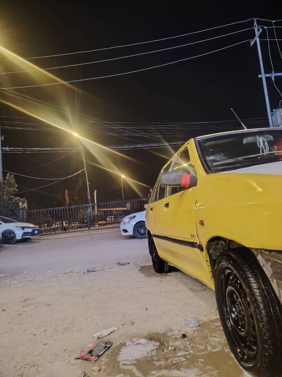 سلام عليكم
سايبه البيع موديل ٢٠١١ رقم قادسيه مصفره هيه وغرامات

سياره خير من الله مكانه

ديوانية قضاء سدير
السعر ١٨ وبيه مجال 

وتفاصيل أكثر تصل وبيك خير وتدلل

***********
