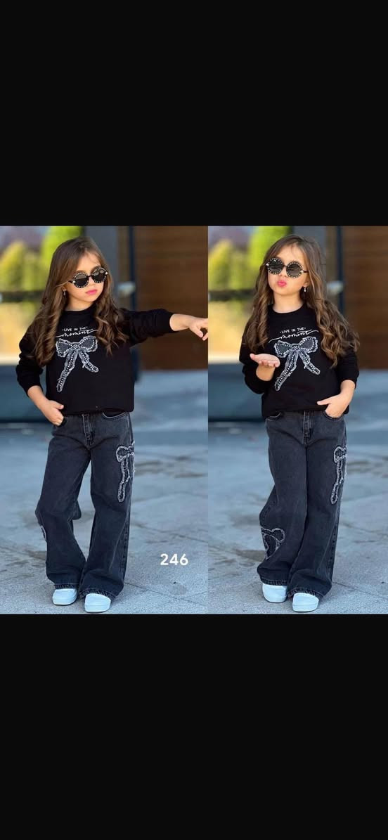 جمال ونزاكة الموديل البناتي 😍😍
سوت بناتي خامه تجنن بنات 🫰😍
 بنطرون بود بوي لاستيك  عريض يجنن مريح باللبس 😍🤗
بدي ردن خامه قطني بهاري صيفي غسل ولبس 🤗
قياسات 6 7 8 9 10 سنوات او حسب الجسم 😊
قطع محدوده بنات 👇


**إذا كنت صاحب هذا الإعلان وتريد حذفه لأي سبب، رجاءا أرسل رسالة إلى الدعم الفني**