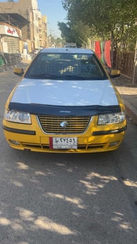 شباب سمند موديل 2011 مسجله 2010 رقم بغداد الماني مصفره هيئه غرمات  مكي...