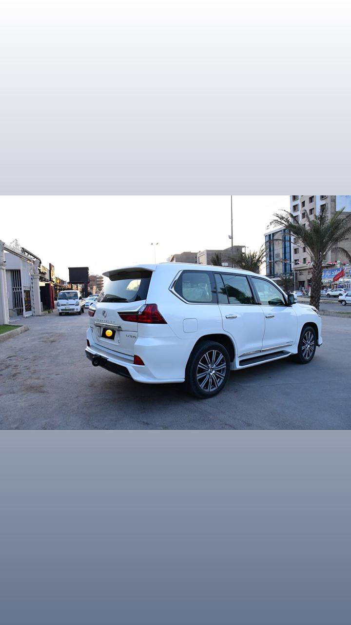 #لكزس سبورت بلاص موديل LEXUS  17 فوول نظافه فوول خليجي السياره مجهزه من كلشي ونانو ضمان سنتين وعليه برنامج يفتح اليوتيوب ومفعل كل البرامج ماشيه  الرقم بغداد اللماني مميز وباسمي سنويه والسياره سبورت بلاص بيبان شفط
وياقي مواصفات اللكزس معروفه 
  #570 #LX السعر المطلوب ٠٠٠ ٦٧٥ $ الك السياره رقم مميز بغداد و متعوب عليه وماعايزه شي


**إذا كنت صاحب هذا الإعلان وتريد حذفه لأي سبب، رجاءا أرسل رسالة إلى الدعم الفني**