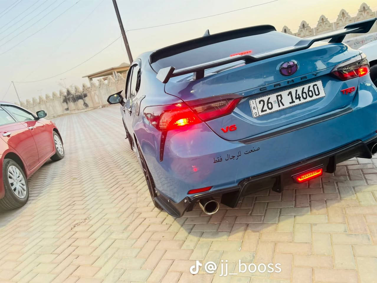 السلام عليكم
كامري TRD 2022

لون مميز 

مكينه 6 سلندر 3500

كير 8 نمر

وارد امريكي 

فول مواصفات ماعدا الفتحه

بصمه تشغيل 

دخول ذكي 

تحديد مسار 

مثبت سرعه 

شاشه جبيره

كشنات جلد 

تبريد ثلج 

السعر 160 

وبيها مجال

وبعد مواصفات هواي بيها 

العنوان   صلاح الدين بيجي 

 ***********

شرط التحويل

ترهم مراوس بكامري
بيها 3قطع تبديل
