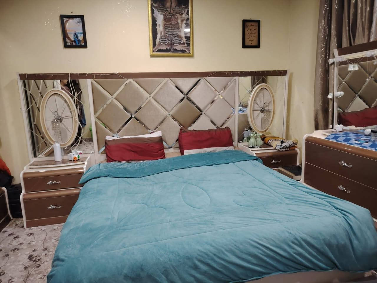 غرفه نوم اخو الجديد كل عيب ما بيها كلش نظيف سعر ٧٠٠ بيها مجال شراي تعال خاص
الي عنده غرف نوم للبيع راسلوني *********** او اتصال ع رقم
