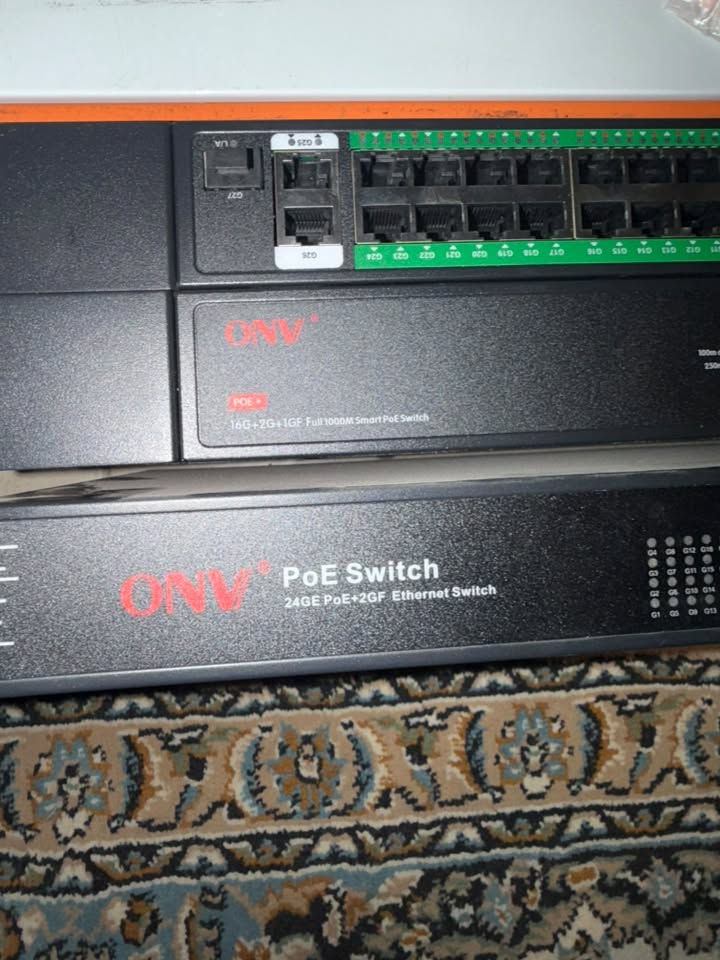 سلام عليكم سويتشات نوع onv اصليات استخدام قليل جدا للبيع مع سويتش نوع unifi 60 واط كلهم على سعر 600 الف ابيعهن شرط الفحص او اذا بيهن مشكله يرجعن
***********
