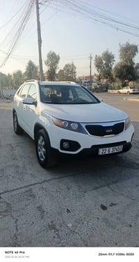 كيا سيرنتو 2011 رقم اربيل محرك 4 سبعه راكب شاشة كامرة  محرك كير مكفول ...