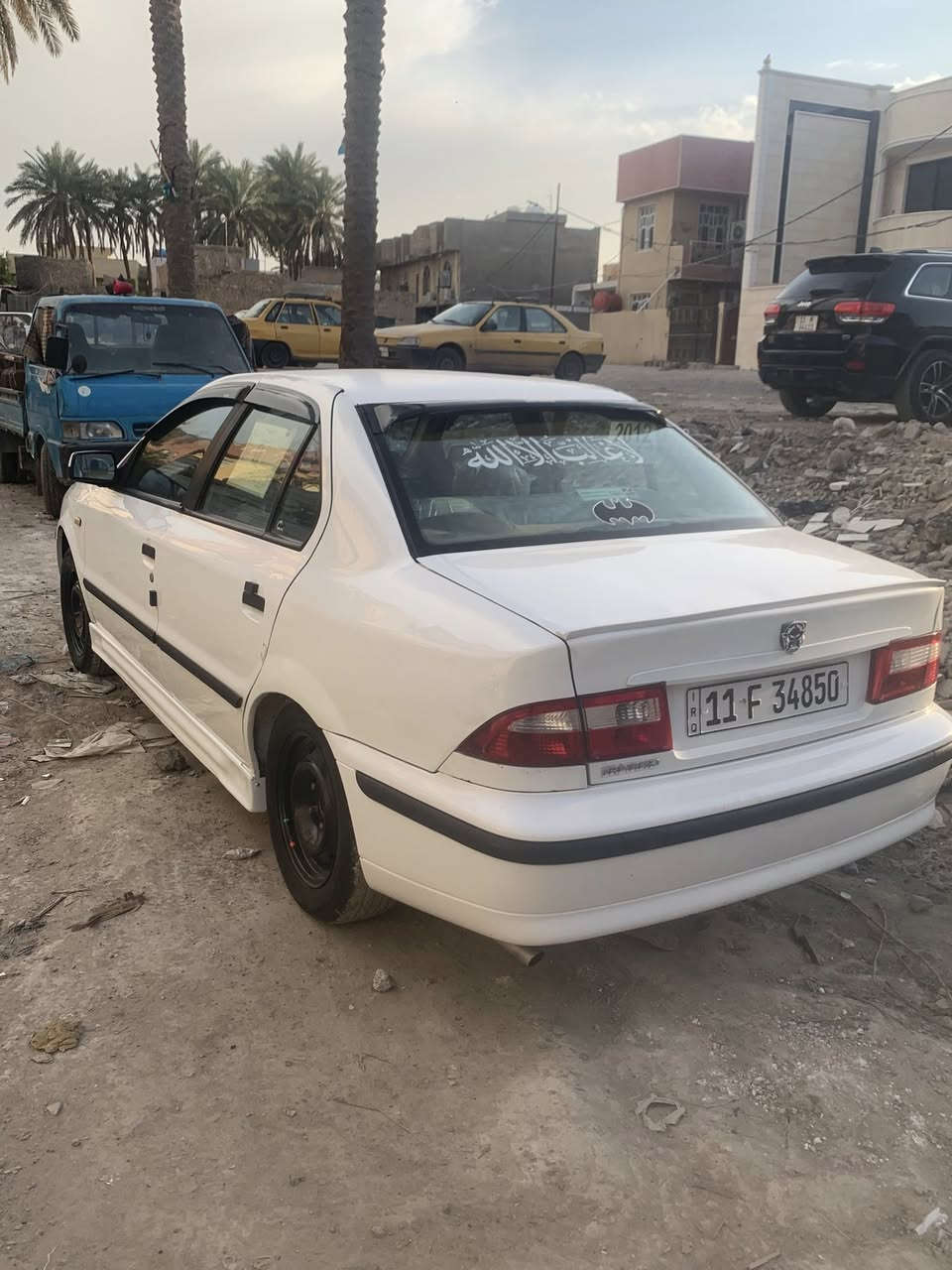 سلام عليكم سمند مديل2012 ناطق كير مكينه كفاله سياره كله شغال بس تبريد من بدلت مكينه طار غاز رايدلها بس غاز 
سياره بسمي رقم نكليزي تحويل ثاني يوم سنوي بعد سبوع وتسقط بيها صبغ جاملغ  عكس سايق امامي وعكس سايق خلفي وباب تكحيل باقي كله شغال سياره ماشيه 195 مامشتغل تكسي بيها  سعر 52 بيها مجال بصيط حك جيه مكاني بغداد الكريعات شراي يتصل ***********
