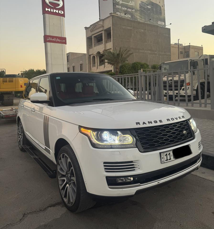 السلام عليكم 
رانج روفر فوگ اوتوبايغراف

اعلى فئه بلمواصفات 
موديل 2014

وكاله سردار  (مكفوله)

————————————-

كشنات خلفيه منفصله vip

8 سلندر سوبر جارج

بانوراما

داخل احمر

سقف كنتارا

ستيرن صاج 

دوسات جانبيه كهرباء 

مري كهرباء

بيبان شفط

ثلاجة امامية

ثلاجة خلفية

كامرات 360 درجة

حساسات كل الجوانب

خمس أنظمة قيادة صخرية و مطرية و صحراوية و مرتفعات و تبليط

جكات ٣ درجات ارتفاع( ارتفاع عالي جدا . ارتفاع طبيعي . ارتفاع متوسط )

اناره ترحيب

نظام التحكم بالثبات

نظام التحكم بتماسك العجلات 

نظام المساعدة على الكبح

نظام توزيع ضغط المكابح

نظام كشف النقطة العمياء

كاميرا خلفية للمساعدة على الاصطفاف

نظام تثبيت السرعة

لايتات متحركه مع الستيرن

نظام المساعدة على صعود الطرقات

حساسات استشعار للركن

نظام مراقبة ضغط الهواء في الاطارات

نظام التحكم بنزول التلال

مقاعد بخاصية التدفئة والتبريد

نظام مساج 4 مقاعد

ذاكرة مقاعد كهربائية

التحكم بنظام التكييف للمقصورة الخلفية ( اربع قطع تبريد )

شاشات للمقاعد الخلفية

سماعات راس للمقاعد الخلفية

مسجل CD

نظام ملاحة

مشغل DVD

شاشة عرض

نظام بلوتوث

مدخل USB

مدخل IPod

نظام الصوت مرديان

ماشية 125,000 كيلو متر حقيقي و قابل للزيادة

والسياره على وضع الشركه بدون نقص ومسويلها سيرفس كامل. (صفر مسج)

رقم بغداد الجديد بأسمي شخصياً هزه وفحص جديدات. 

مكان السياره بغداد زيونه أو السيديه.

السعر : 31.500$

استفسار : ***********
