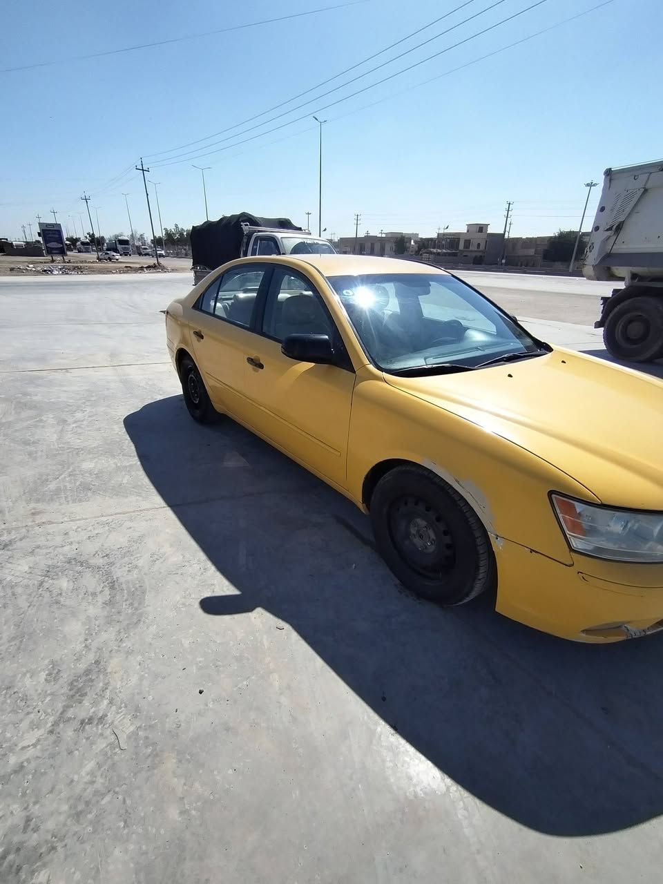 السلام عليكم
سوناتا 2010 للبيع
وارد امريكي ليبل واحد بيهه طخه بخشم الجاملغ الأمامي ماواصله لاشاصي ولا لغد  كما  موضح في الصوره ولباقي مكفول سياره كير محرك خير من الله صدر امامي خلفي جديد تخم تاير جديد دوشمه جديده مابيهه نقص خط وبحث جديد
هزه ورقم واسط جديد بسمي
السعر 110 وبيهه مجال مكاني واسط العزيزية
***********
