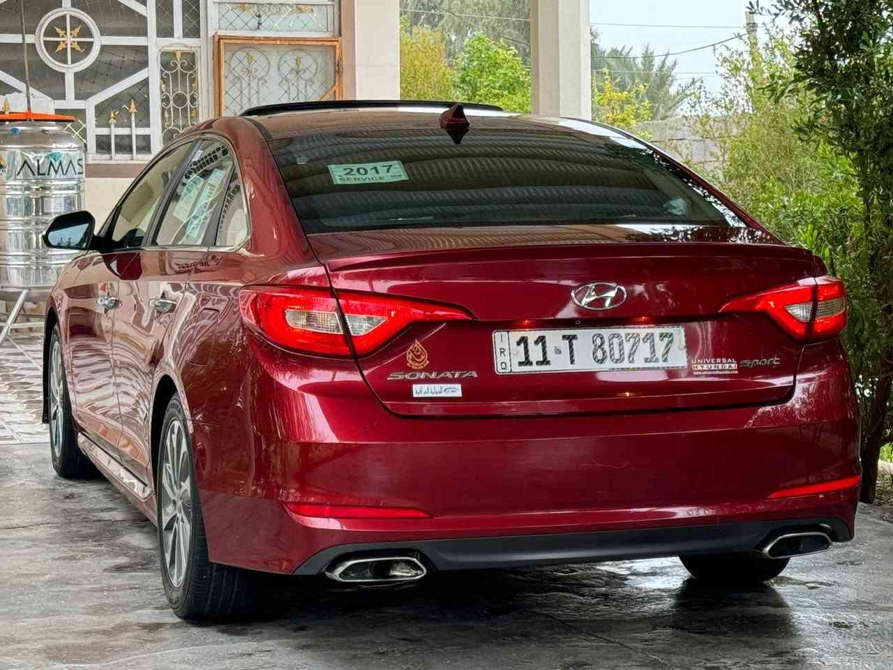 السلام عليكم
اليريد الجديد هاذا الجديد

كلين كلين كفاله عامه لاضربه لاصبغ لاتبديل حته كفاله من البارد
. 
امريكي ليبل واحد حته الدعاميات 

بيها نضافت كشر وداوخل شرط زيروووو

وشرط الفحص والسونار وين ميعجبك تفحص افحص 

برغي ممفتوح 
سياره جديده جديده
 و.دواخل. شرط زيرو شرط 

سوناتا 2016..
امريكي...
رقم بغداد دولي 11 ...
داخله هزه بسمي...
ماشيه.  87
سبير منازل .... .  
المواصفات...  

هيه فول فول.   عده الفتحه.

SPORT 
سبورت فول فتحه ...
بصمه....
بصمه ابواب وتشغيل...

تحكم ستيرن...
ثلاث انضمه قياده..
ترايش نيكل دوس....
دبل كزوز....
اشاير بالمري....
دتفئه كشنات... . 
كشن كهرباء..
شاشه جبيره.. 
 بلاد...
بلوتوث مكان شحن..... 
حساسات خلفيه....
لد أمامي نهاري... .. 
 .... 
محرك 2400  بلكارتون ...
كير ومكينه بلكارتون صدر خلفي وامامي جديد

تخم تاير...
ويل بلادي ...

مانقصها لو برغي نضافه 1ع1
السيارة جديدة شكد متتوقع

السعر.       ((135))
 بيها مجال للشراي 

***********...

***********...
رجاء الموشراي لايضل ينطي اسعار بكيفه
السيارة بالحقيقه احله من الصور بأكثر 🧿
