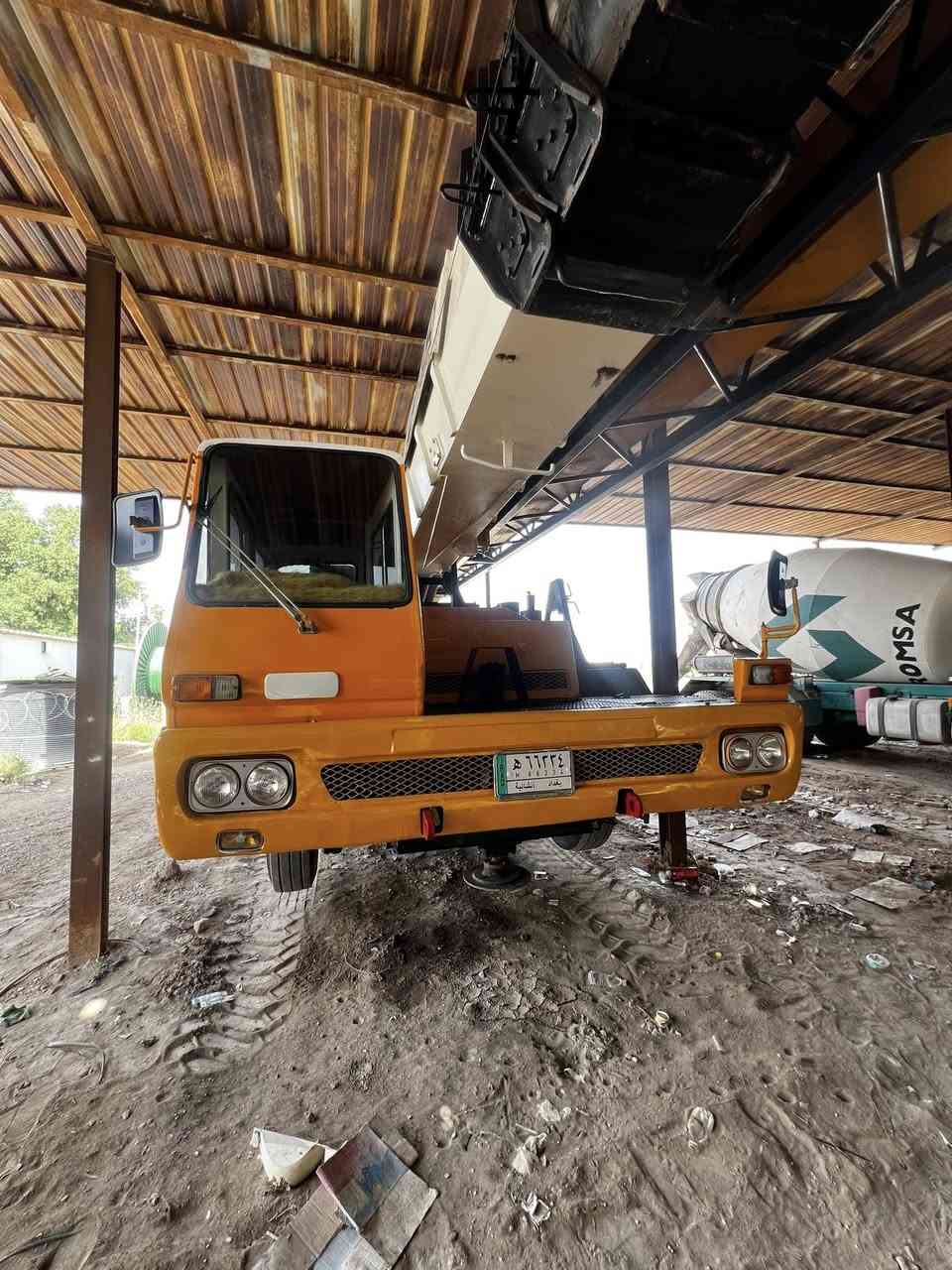 كرين تادناو وراد يابان موديل 91 50 طن بغداد 
اربعه سلايت خمس جكات فول سيفتي كهرباء كله شغال الكرين ايمن سنويه جديد ب اسمي 
الضرر فطر ب السلايت الثاني ومصلح باج مثل ما موضح بلصور المكان ميسان السعر 7وبي مجال 
 ***********
