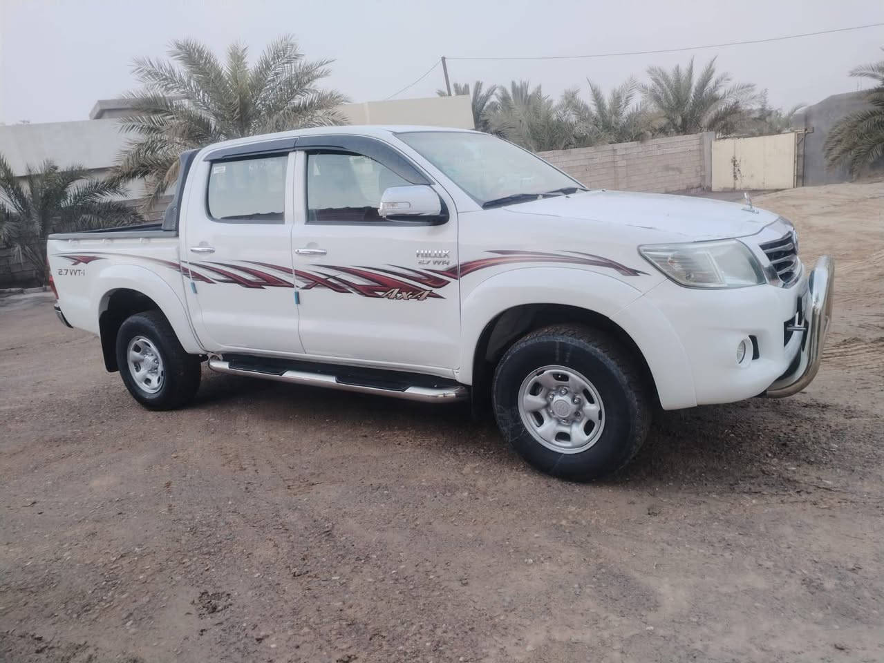 سلام عليكم سياره للبيع بيكم 2013 مكفوله من ضربه وصبغ مكينه 2700 كير محرك اكسل كفاله تايرات نص عمر تدفه تبريد شغاله محرك ما مفتوح سبانه مامدو د عليه سنويه و راقام بسمي ثاني يوم احولك سنويه تنهي 2030 مكان ديالى سد حمرين رقم الهاتف:*********** مكفل بنشر
