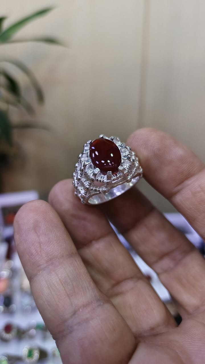 خاتم ملة باسم عقيق يماني كرزي 65 ألف مع التوصيل للطلب ***********

