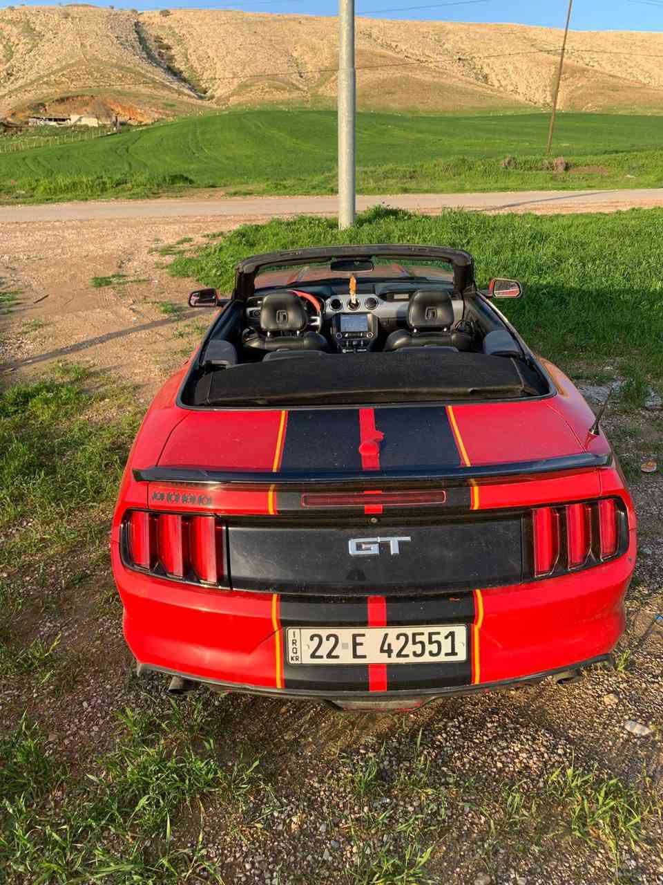 Ford Mustang / 114 $$$ ورقه 🔥 

- سلام عليكم / فورد موستانگ 2017 
- السيارة فول المواصفات سقف مرغوب 

- المواصفات السيارة …. 
- شاشة كبيرة ، كشن جلد ، كشن هيتر 
- كشن تدفئة ، كشن كهربائي ، بصمة 
- و بعد المواصفات مرغوبه يعني فوول 1/1 

- ضرر السيارة : حيزام صبخ 
- بدون دواخل و بدون شواصي بشرط
- گير محرك بشرط محرك ٤ سلندر توربو 
- السيارة بدون مصرف و بدون اي نواقص
- تخم تايرات جديد ، تخم ويل جديد
- تخم امامي جديد ، تخم خلفي جديد
- دواخل سيارة جديد ، پاتري جديد
- يعني السيارة بدون مصرف و بدون نواقص بشرط

- السعر رخيص / 114 $ ورقه و مجال
- مكان السيارة : دهوك
- الهاتف : 0750.773.29.95


**إذا كنت صاحب هذا الإعلان وتريد حذفه لأي سبب، رجاءا أرسل رسالة إلى الدعم الفني**