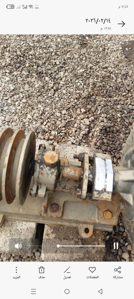 السلام عليكم ماكنه لستر فيلد مارشل الاصلي للبيع مع خنزيره عدد 2وصونده خمسه انج اصليه أكثر من عشر أمتار مع ولف وعكس ابو الخمسه العنوان ديالى المقدادية للاستفسار على الرقم *********** ملاحظه المكينه  وضع شركه برغي مامفتوح بيهه
