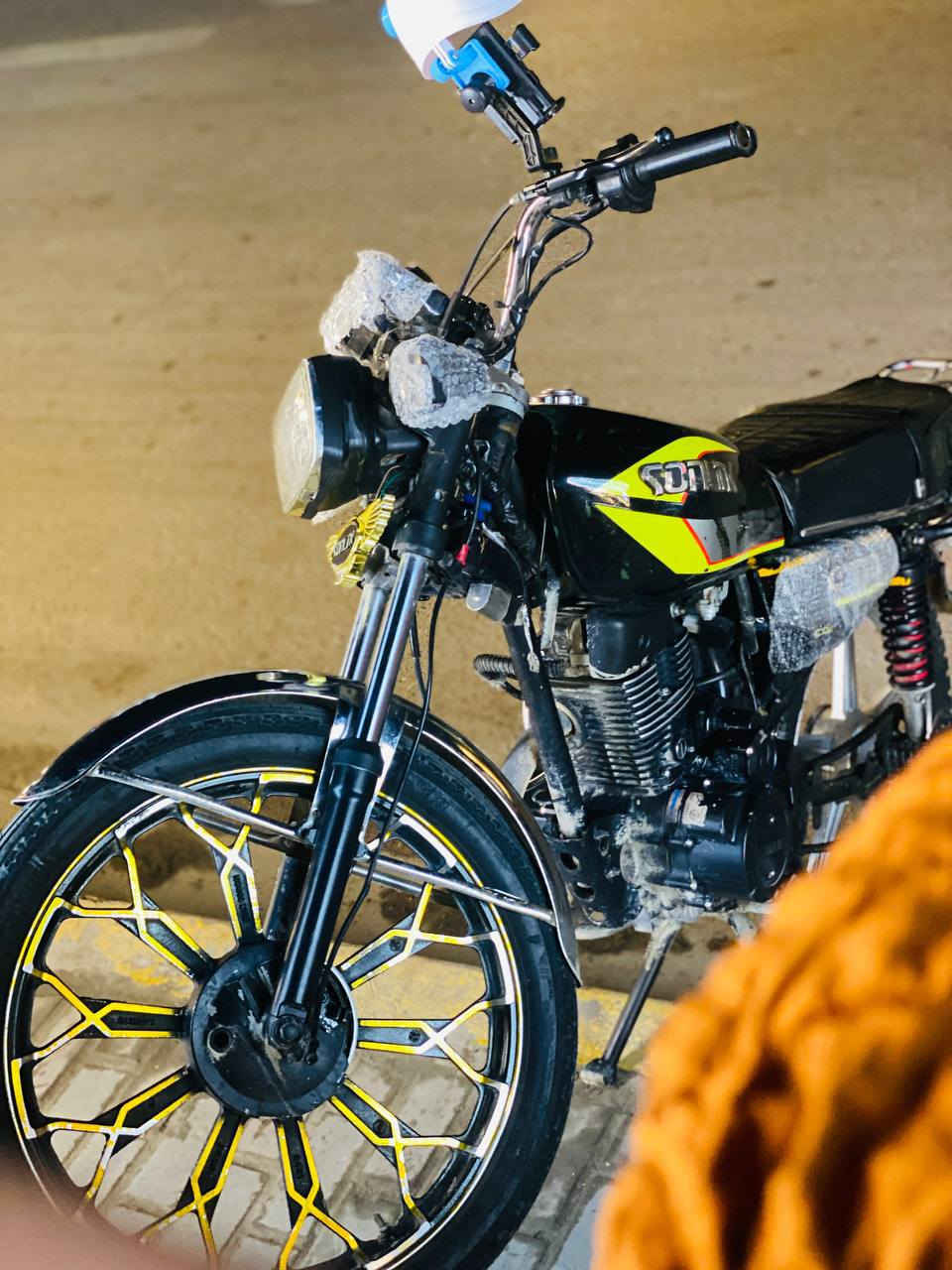 دراجه ايراني 24 🔺
دراجه تشتغل بصمه تشغيل عن بعد 🔺
شاشة شغلاه كلشي شغال 🔺
نضيفه خير من الله 🔺
رايده 700 مبيها مجال🔺
العنوان مدينه الصدر 🔺
***********🔺
