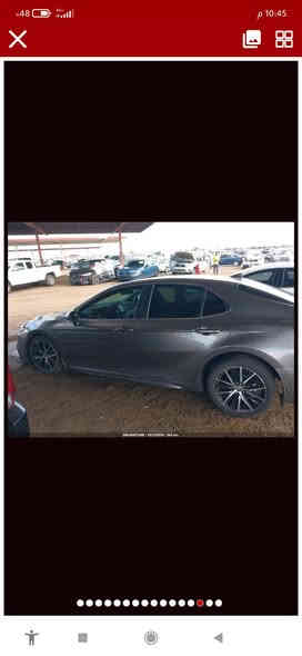 ★ ★ #النمرود_للمزاد_الأمريكي ،👑 ★ ★
🔵 نوع سياره :  كامري تيوتا موديل 2024 SE
🔵 حاله السياره: تعمل وتسير
🔵 المسافة:18040mi
🔵 حـجم المـحرك : 4 بستم.  حجم محرك 2500
🔵بيع مباشر  125 ورقة 
🔵 ضرر السيارة : كما موضح في الصور 
--------------------------------------------------------------------------------
 🔴 بأمكانك ادخالها ذوي شهداء او حرة او نقلها الى اقليم كردستان العرق

مكان المكتب / الموصل /ناحية النمرود/قرية السلامية

خدمتنا تشمل:  
🚗 شراء السيارات المطلوبة حسب طلبك 
📝 تقارير كارفاكس شامله عن حالة السيارات قبل الشراء
🚛 ترتيب شحن السيارة من امريكا ألى اي مكان بأمان وسرعه 
📱نظام تتبع خاص بك لمتابعة عملية النقل من المزاد الى ميناء ام قصر او منفذ طريبيل او جبل علي ( اقليم كردستان) 
🛳ارخص اسعار الشحن

- خدمة التخليص الجمركي
١- ميناء ام قصر 
٢- منفذ طريبيل 
٣- اقليم كردستان (جبل علي) 

للاستفسار عن شراء السيارات اتصل الى الارقام التالية 

كورك/. ***********  (واتساب) ☎️
آسيا/. *********** ☎️
#النمرود_للمزاد_الامريكي
