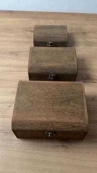 طقم صناديق خشبية • متداخلة • توصيل لكل المحافظات