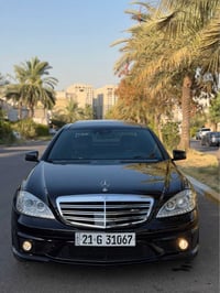 مرسيدس S63 موديل 2007 وارد يابان كفاله عامه بدون صبغ بدون تبديل  السيا...
