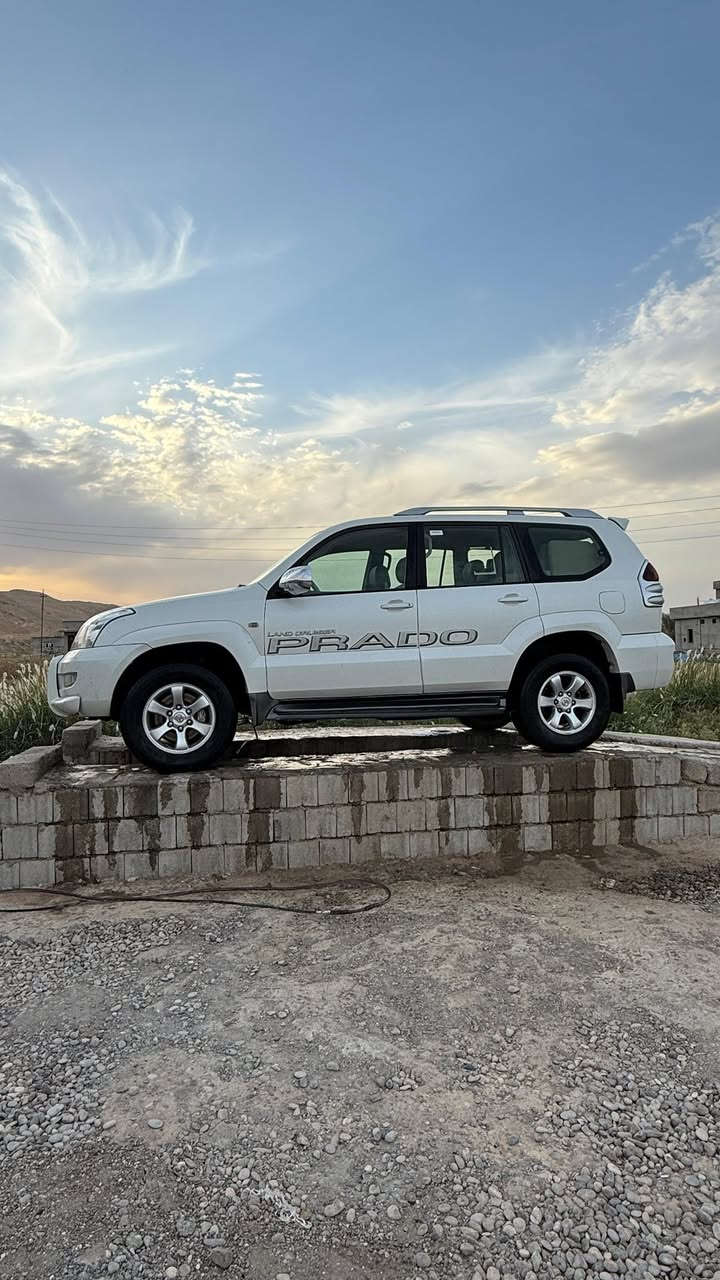 برادو للبيع السعر 170 بيها مجال
ويرهم مراوس مع كورلا او كامري حديث
برادو 2009
خليجي بدون ضرر
بدون صبغ
رقم بغداد انكليزي باسمي شرط التحويل
محرك مفتوح كير شرط
تايرات جدد
تدفئه تبريد شغال
بيها تقشير بالبونيد والقماره شي قليل جدا 
مكان السياره بالمسحك او بالشرقاط متواجده 
اتصل 

***********
