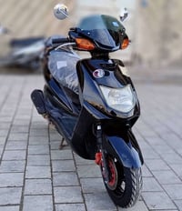 مكلف بلنشر دراجة سكنس(نثية110ياباني )  🛵 للبيع دراجة شلعه معدل كهربائي...