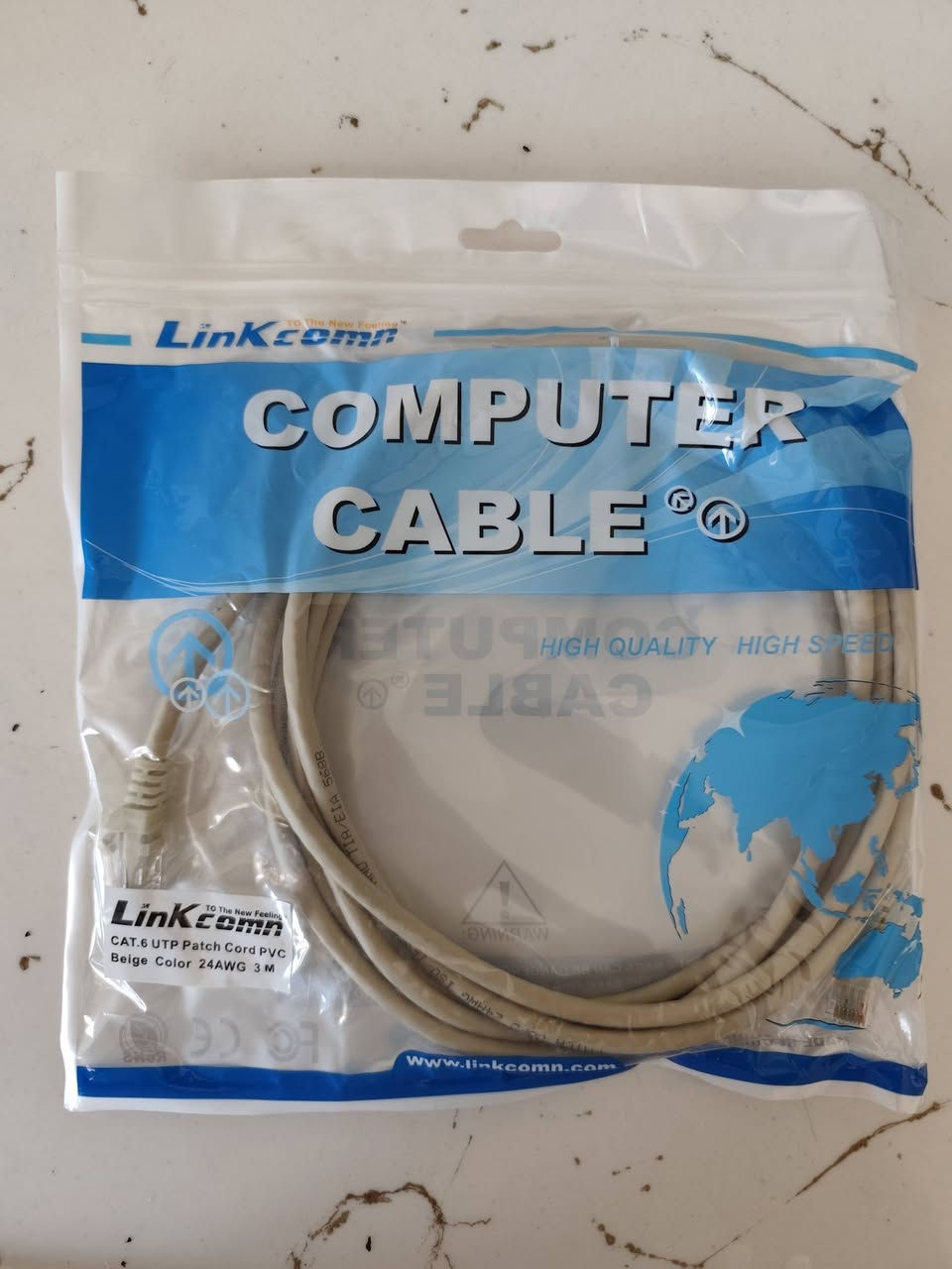 تخفيضات مميزة لمنتجات CAT.6 UTP patch cord 2m, 3m
سعر 1000 دينار
فقد بلجملة 
توصيل مجاني لكل محافضات 
***********
