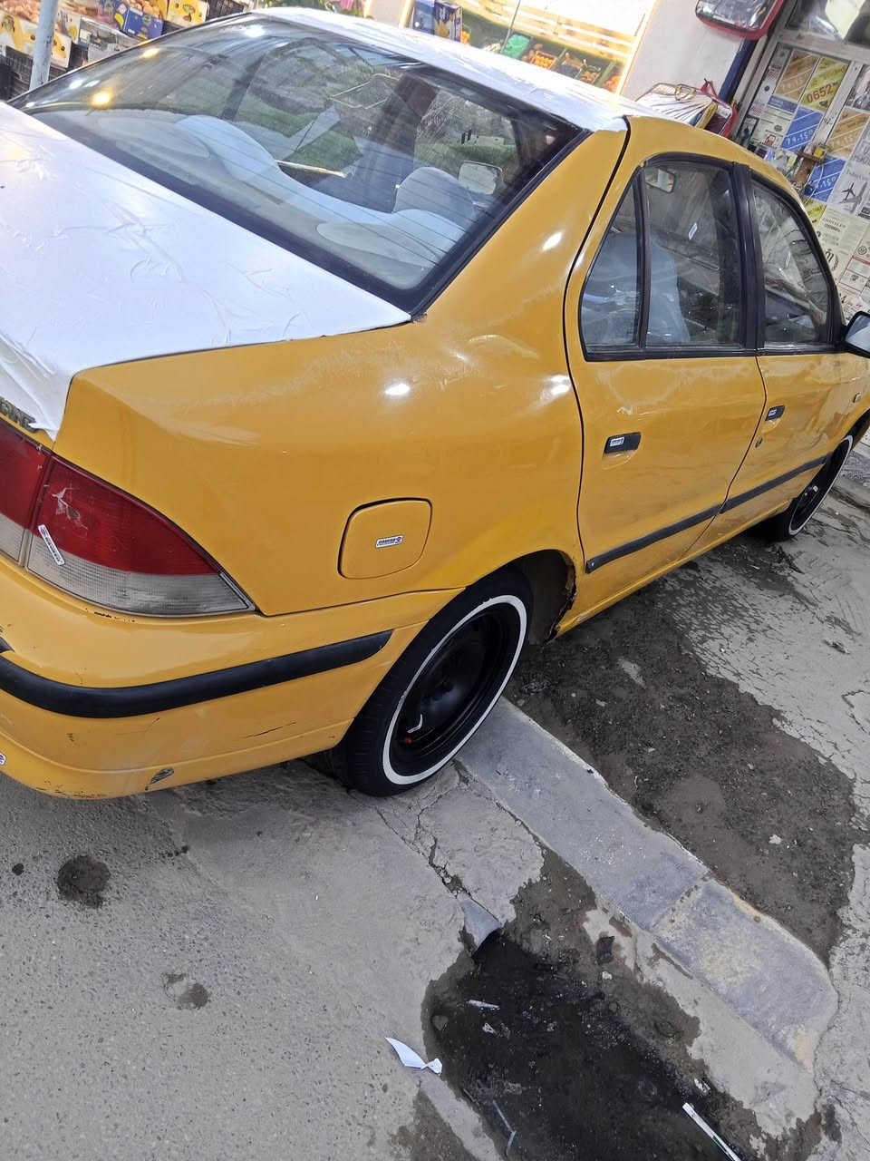 سمند مديل 10 مكفول ضربه وصبغ  كير مكينه بلاد مكان الشطره ***********  جاهز السياره
