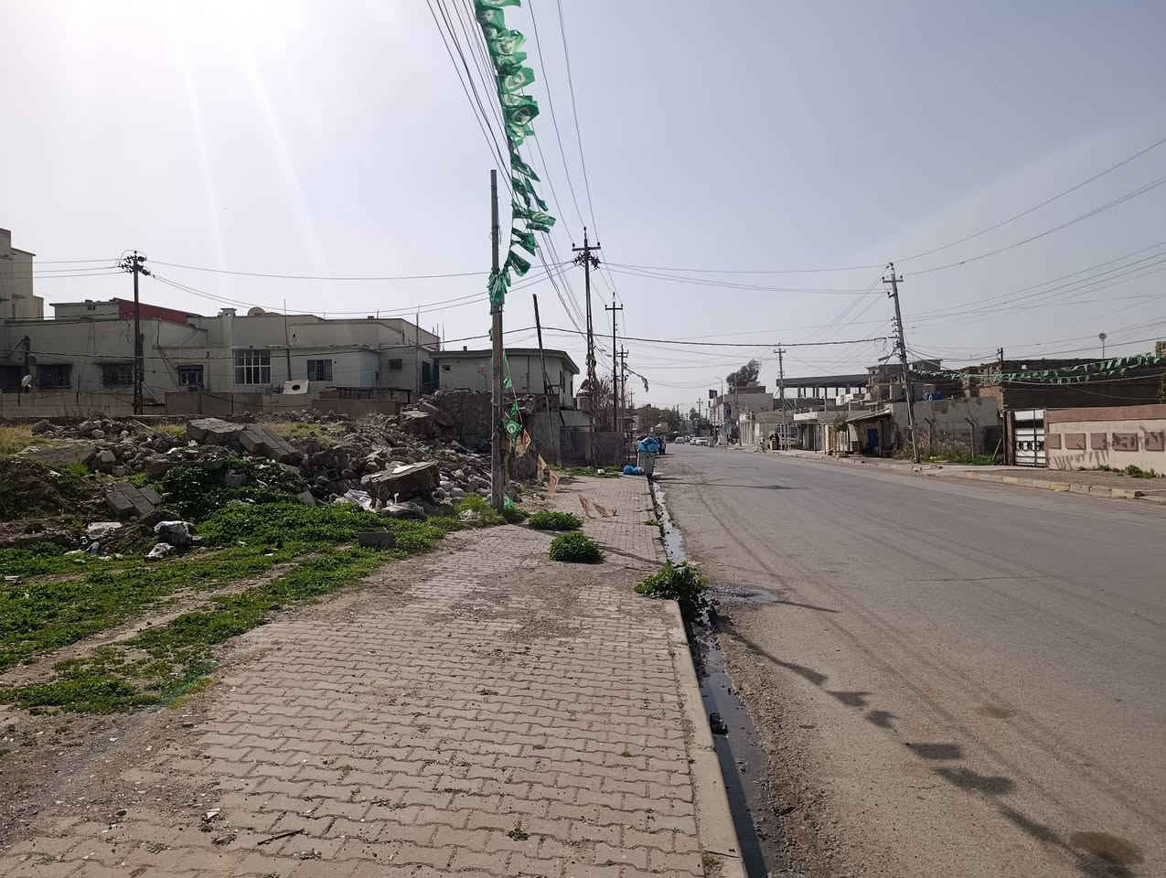 قطعة ارض تجارية 568 متر كركوك ألماس على شارع رئيسي مقر منتوجات نفطي في محكمة بداءة كركوك سعر 426 مليون رقم تلفون ***********
