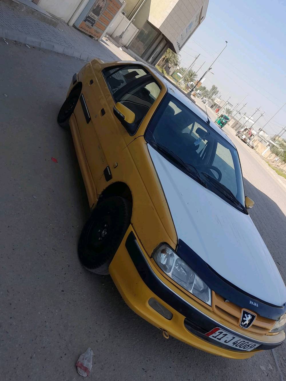 السلام عليكم اخوان بيجو بارص موديل 15 رقم بغداد انكليزي مصفره هيئه وغرامات  بيها جاملغ امامي مبدل والخلفي معجون وصبغ فقط مكينه وكير خير من الله تبريد ثلج مكاني بغداد السعر 33 وبيها مجال بسيط رقم ***********