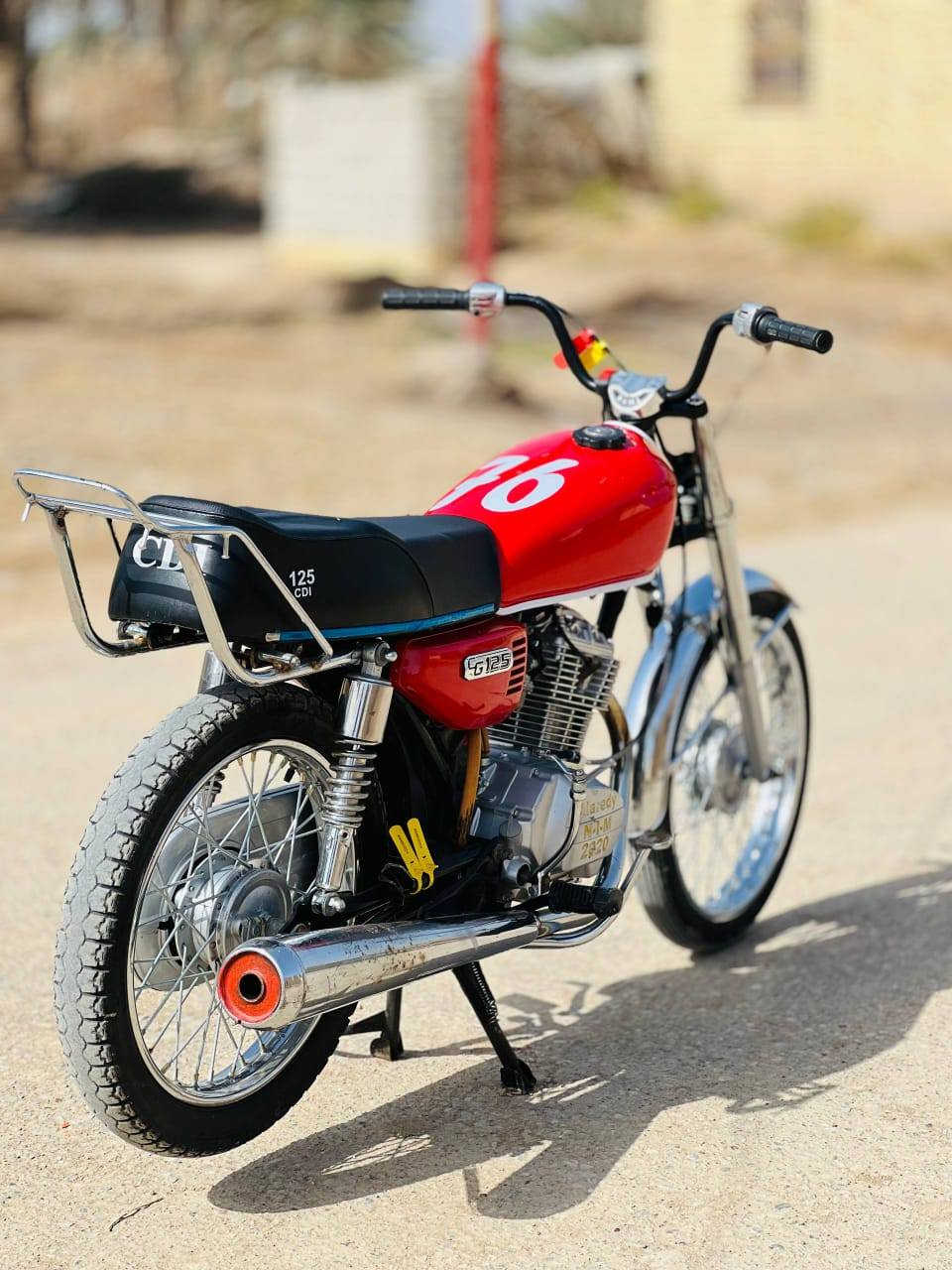 سلام عليكم ورحمة الله
درجة إيراني للبيع تعمير كله جديد ما عده بس المحرك زنجيل مديل 2020 اما الأغراض كله جديد السعر خاص (مكان الدراجه ناصريه سيددخيل) ***********
