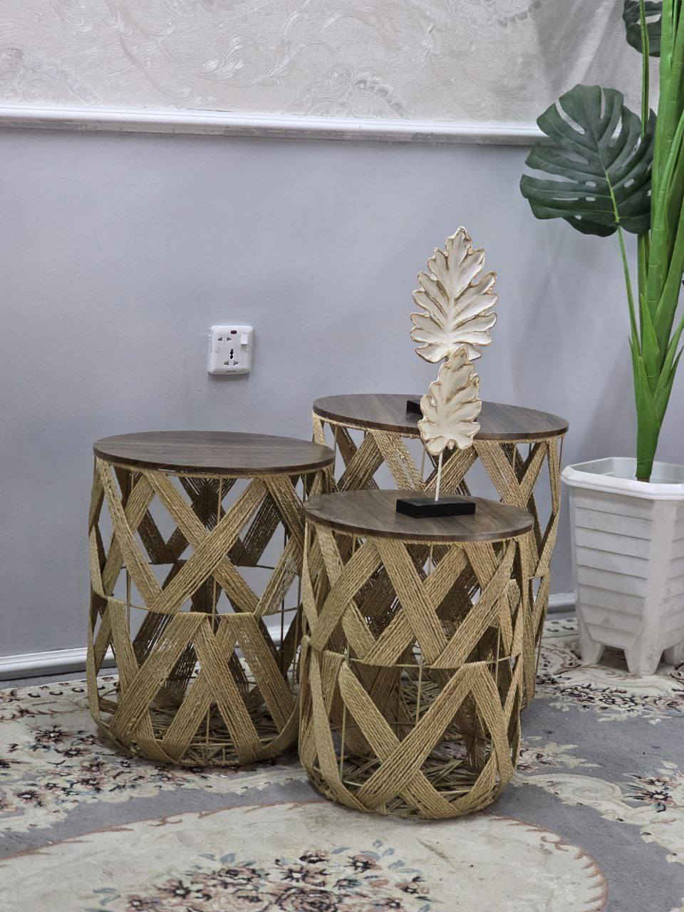 طبلات ثلاثي بوهيمي بتصميم أنيق
خشب + حديد + قش 🌾 👌
📏 القياسات (القطر):
▫️ الكبيرة: 44 سم
▫️ الوسط: 38 سم
▫️ الصغيرة: 32 سم
💰 السعر: 90
🚚 توصيل مجاني
✔️ بغداد
✔️ جميع المحافظاات

#طبلات #سيت_طبله #طبلات_ثلاثية


**إذا كنت صاحب هذا الإعلان وتريد حذفه لأي سبب، رجاءا أرسل رسالة إلى الدعم الفني**