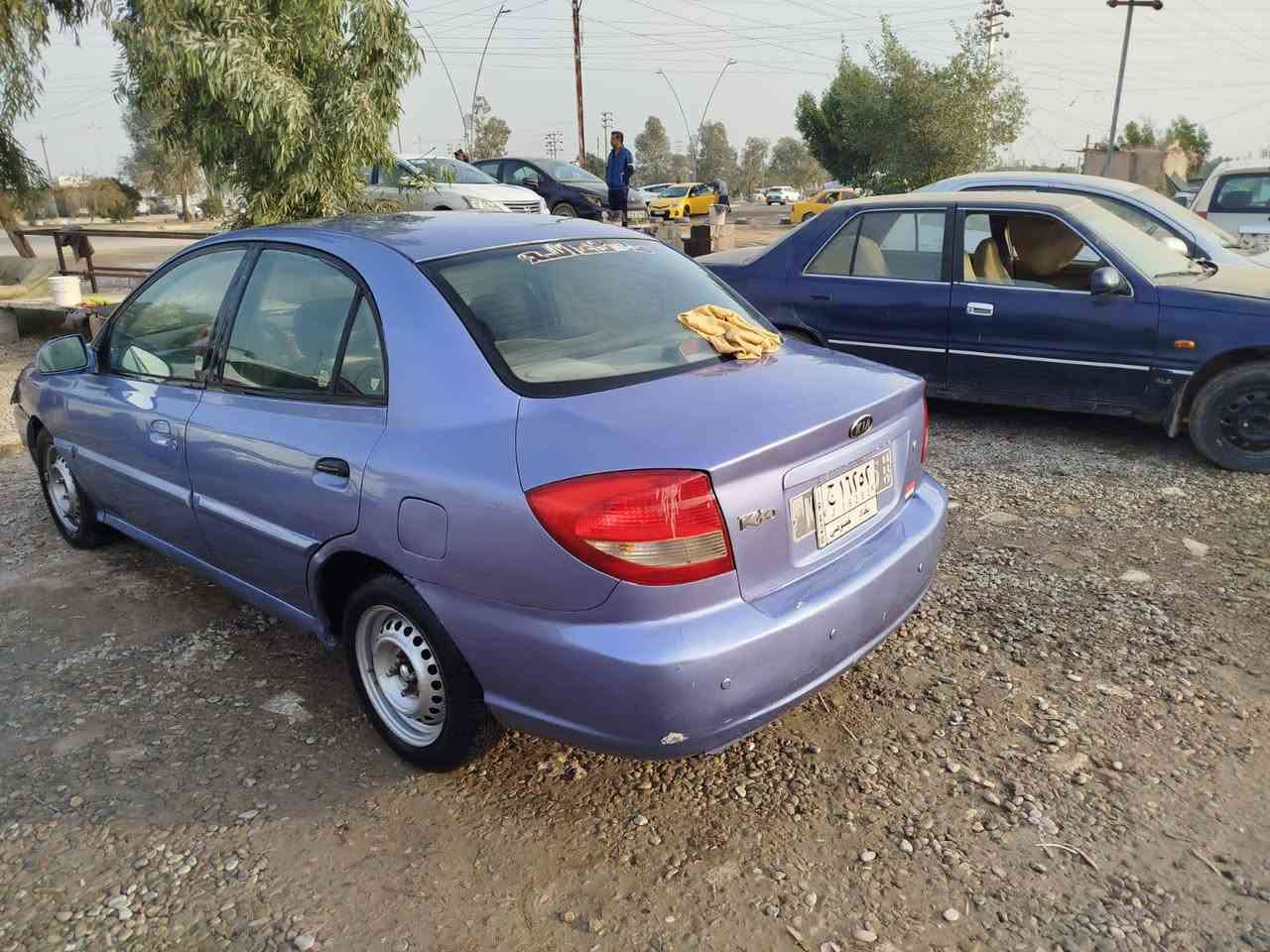 سياره كيا ريوللبيع أو المراوس موديل ٢٠٠٤ جاهزة كير ومحرك وصدر جديد رقم بغداد عربي السعر ٥٠$ وبيها مجال قليل العنوان ديالى بعقوبة رقم الهاتف ***********
