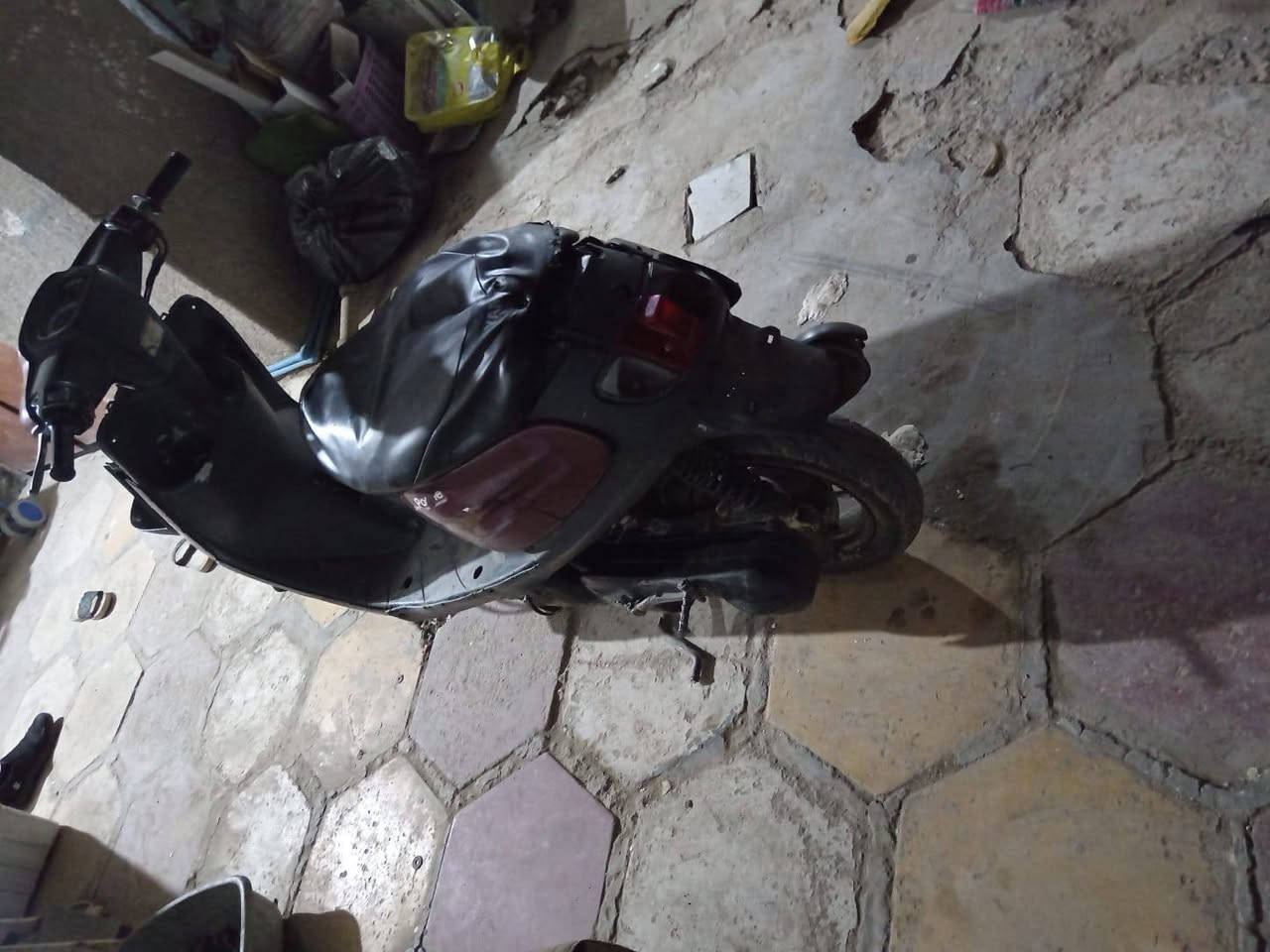 سلام عليكم دراجه لبيع شاصي مكفول شغاله شلعه حلوه بس ابيع كوم حديد مكاني حي لبعث *********** 125 وبيه مجال
