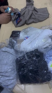 تيشترتات شبابية القطعة ٣  قطعتين ب٥ قماش صيفي بارد كل الألوان الأساسية...