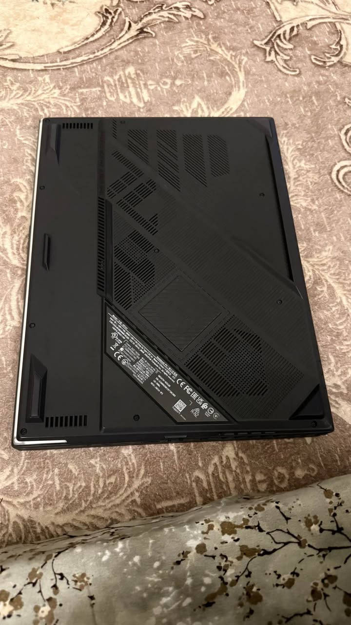 سلام عليكم 
Asus Rog strix g16 العظيمه
i7 13HX قابل لكسر السرعه 
Rtd 4060   8g
16 ddr5 
512 m.2 
 سبب البيع راح احول ماك لابتوب من بعد تجربتي وياها بدون ألعاب فقط شغل أنظمه وبروسس كرت شاشة قليل اشغله لان ممحتاجه عظيمه الروگ 
سعرها      1650,000الف دينار عراقي بيها مجال كلش بسيط بغداد, العراق


**إذا كنت صاحب هذا الإعلان وتريد حذفه لأي سبب، رجاءا أرسل رسالة إلى الدعم الفني**