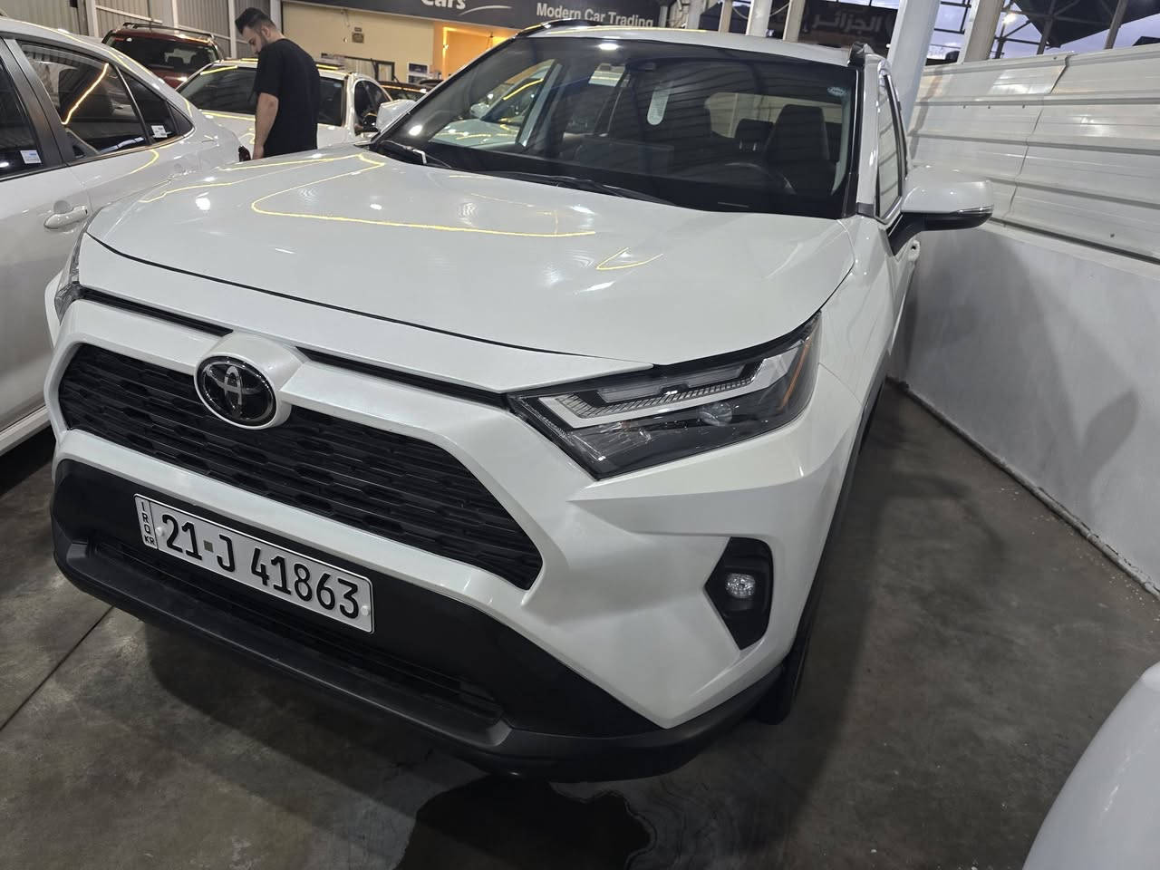 TOYOYA RAV4  2024 Premium
السعر  245$
السياره مرقمه سليمانيه
اللون ابيض
وارد امريكي
عدد المسافات ١٣ الف ميل فقط
السياره دفع رباعي 4*4
مواصفاتها فول
فتحه سقف
شاشه ايباد كبير
كشنات تدفئه امامي
كشنات جلد
استرن هيتر
كاميرا خلفيه
بصمه
حساسات اماميه
رادار  امامي وجانبي
تحديد مسار وتحديد السرعه
شحن لاسلكي
صندوق كهرباء
وباقي مواصفات الراف الفول
كاتي تترقم شمالي
العنوان كركوك 
هاتف   ***********
***********

