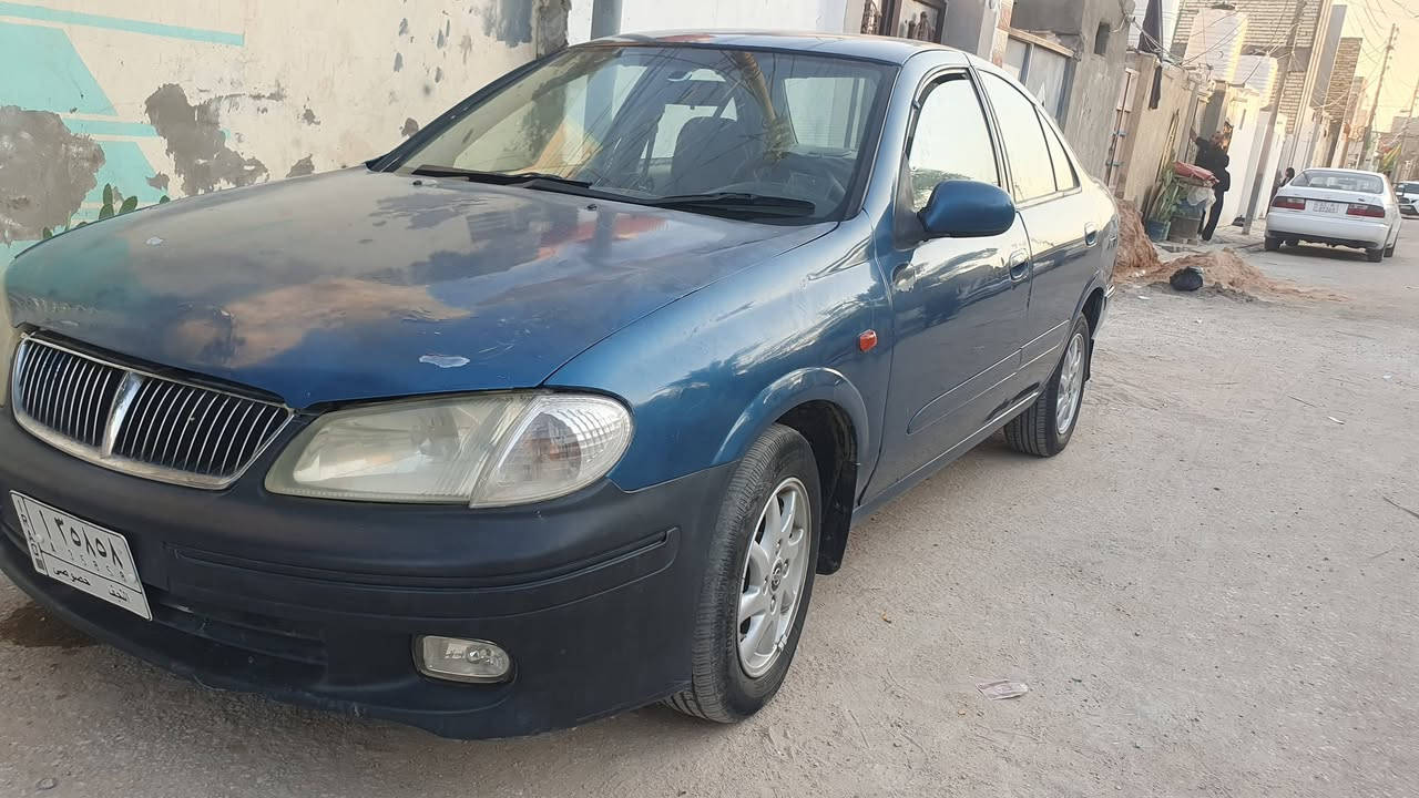 نيسان ياباني مديل ٢٠٠٠ جاهزه محرك كير حداديه تبريد بيه طخه بصيطه موضحه بصوره رقم نجف سعر ٤٠ وشراي يتصل ***********
