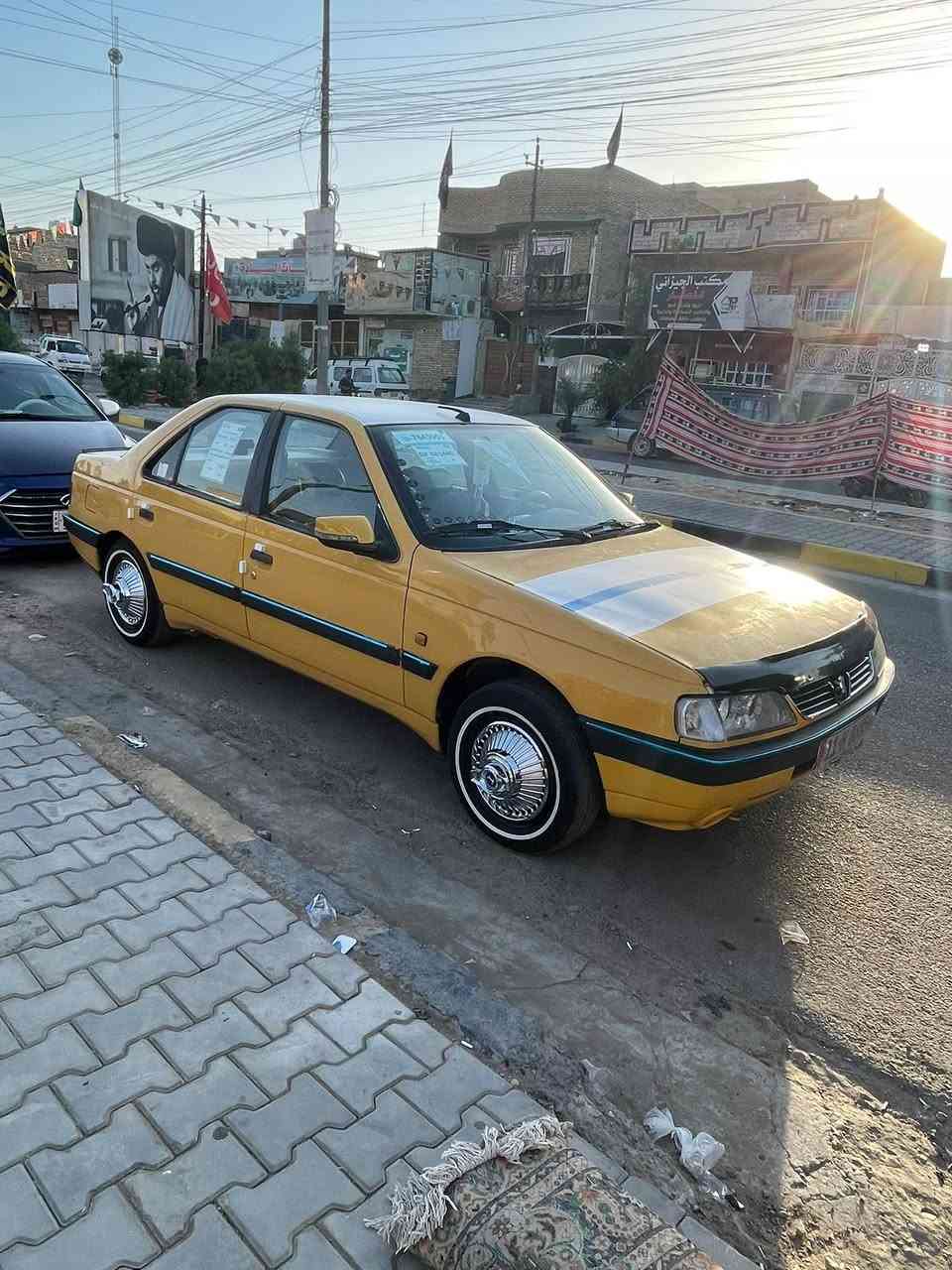 سلام عليكم بيجو جيلكس 405موديل2010سياره جاهزه خير مـــن الله مكفوله  سياره تبريد كير مكينه صدر حداديه كله جاهز السعر 32المكان الحسينيه الاستفسار***********
