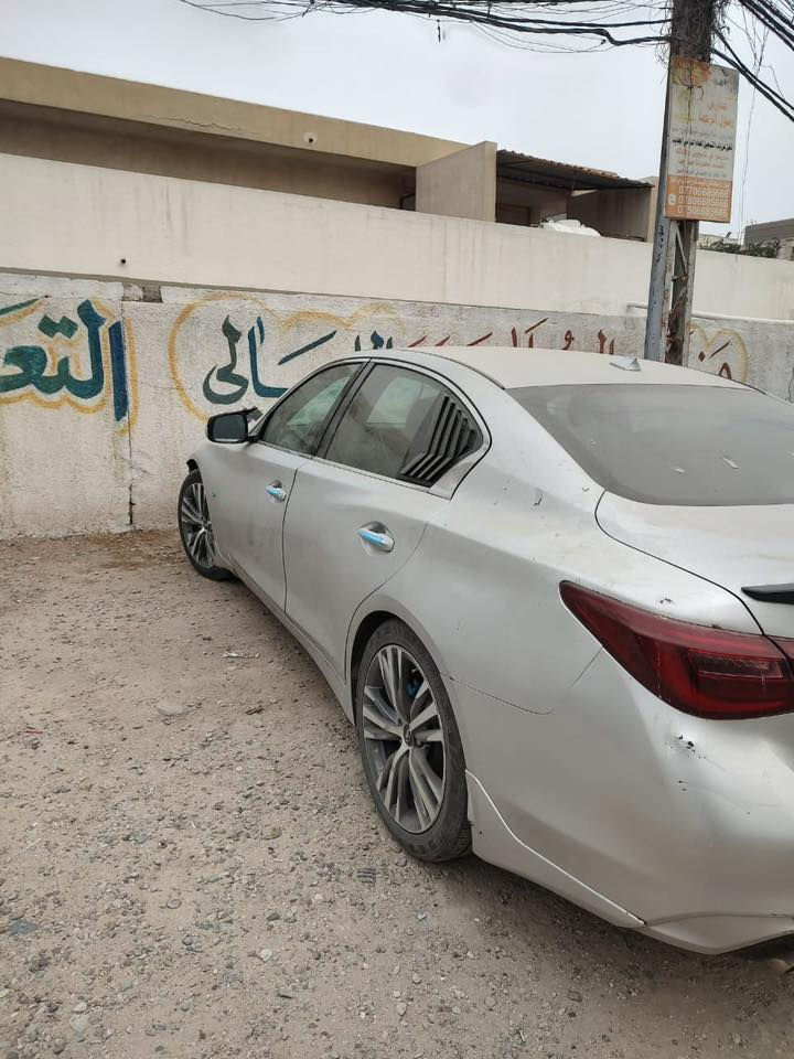 سلام عليكم انفنتيQ50موديل2018 امريكي حادث جاملغ امامي وباب سايق والباب الخلفي والجاملغ الخلفي توحيد لون بدون لغود بدون شواصي ايرباك برده فقط وهنا بلعراق انطخت بخشم الجاملغ يحتاجلها فقط دعاميه فارغه وكل غراضها موجوده كير مكفول محرك 3000 تون تيربو محرك لاطش يرادلها محرك رقم بغداد الدولي الجديد السعر 105 وبيها مجال للاستفسار ***********
