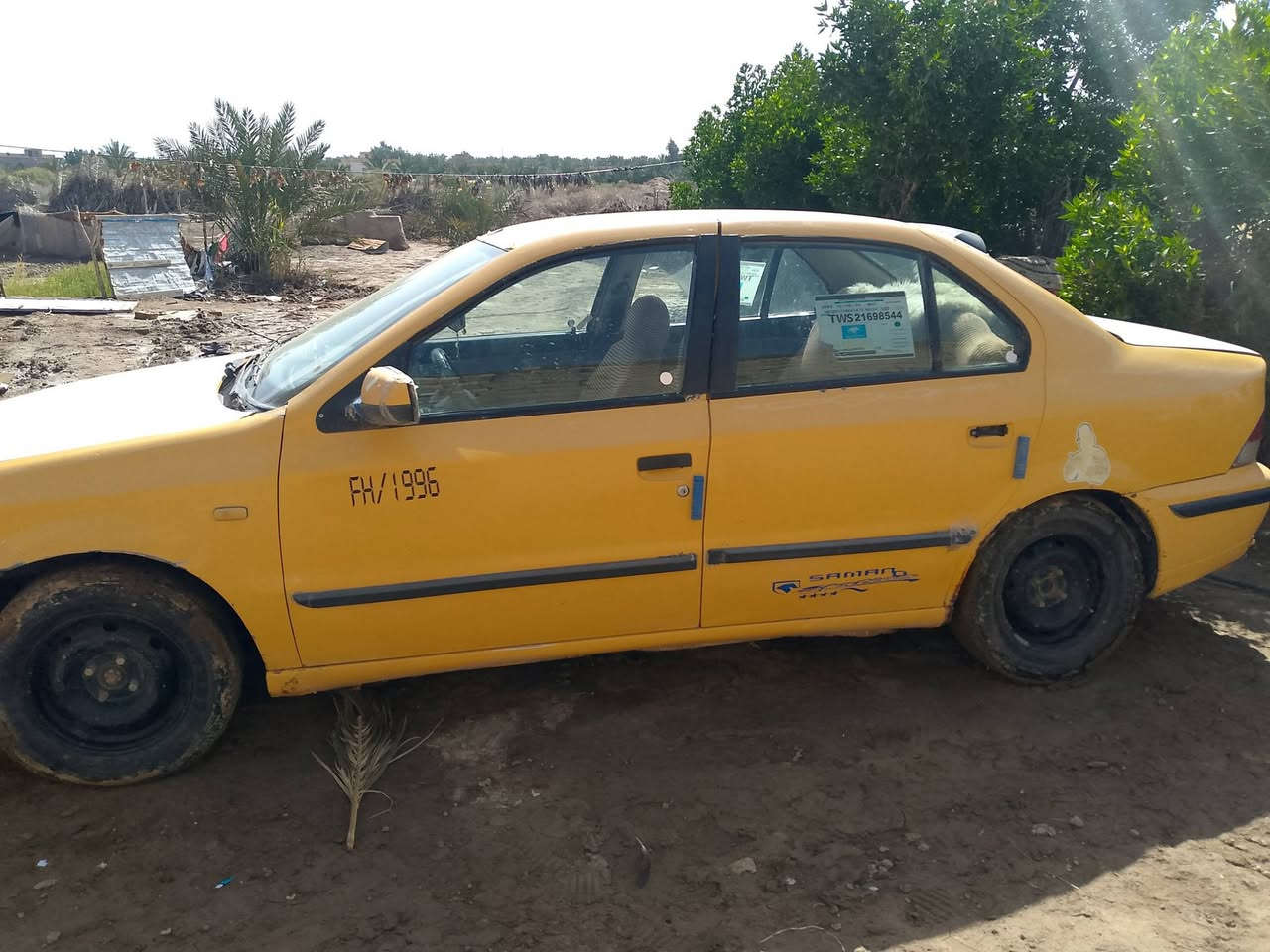 سلام عليكم سياره  سمند موديل 2011سياره رقم بغداد سنويه تنتهي 2028 سيارة كفاله صوليات راعيه يمي بل فهود تقاطع سيد يوشع تواصل معي عله هاذا رقم***********
