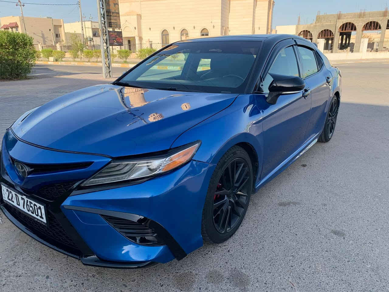 كامري موديل 2020 أمريكي  XSE
رقم اربيل
فول مواصفات 
بصمة بانوراما كشنات كهرباء تدفئة وتبريد 
سقف اسود سايد بريك بصمة شاشة
شاحن رادارات
ضررها جاملغ خلفي وجاملغ امامي بسيط
وجاملغ عكس السايق خلفي بية كلير 
ماشية 124
مكان السيارة تكريت

للاستفسار ***********
