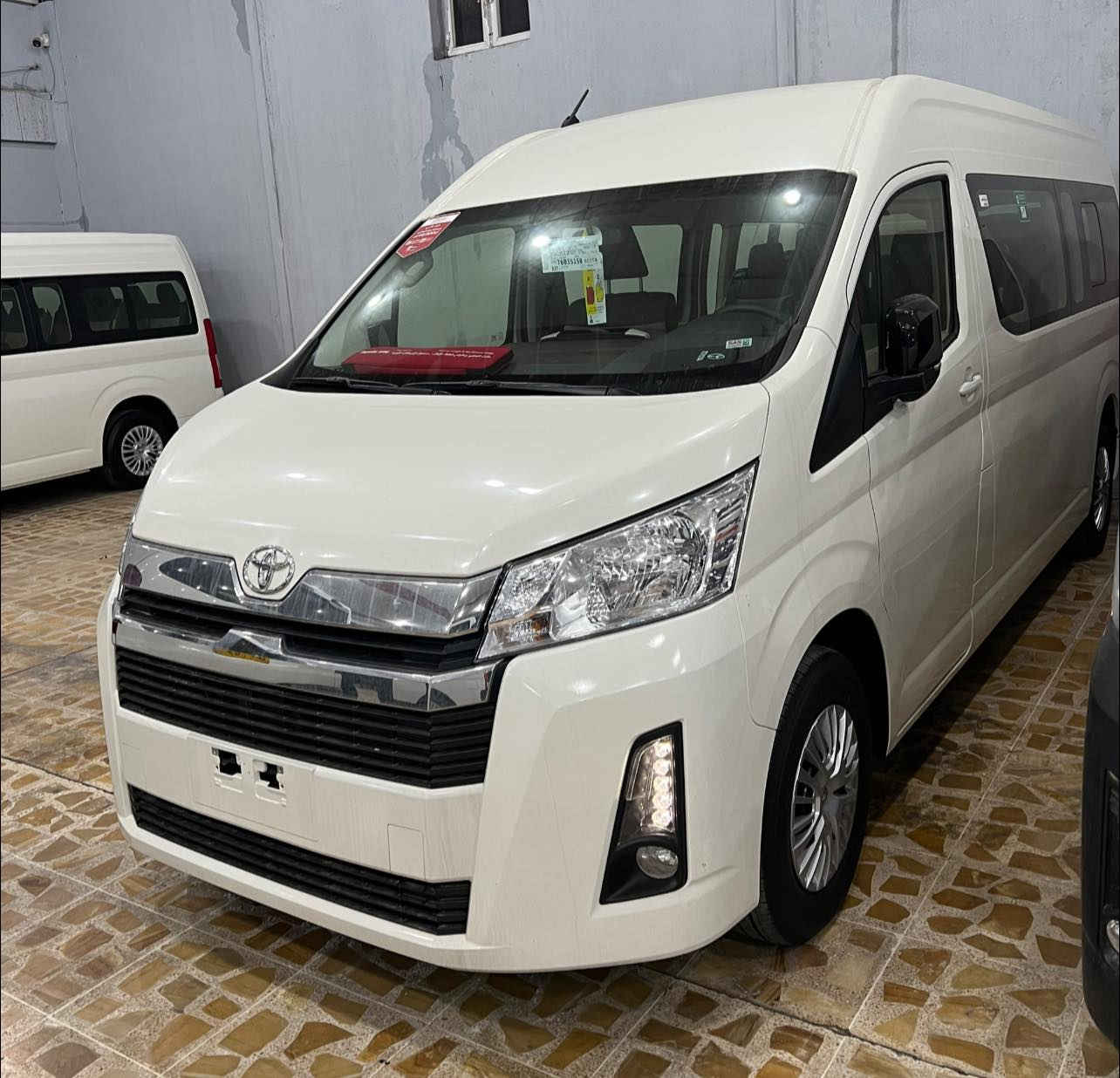 اللهم صلی علی نبینا محمد
تویوتا هـایس
مودیل ٢٠٢٦
فول مواصفات
كیر اتوماتیك 
ضمان ٣ سنوات
سنتین صیانة مجاني
***********
عنوان// اربیل شارع ٤٠ مدینة معارض مقابل معمل بیبسي
اسم معرض (معرض باصات)
