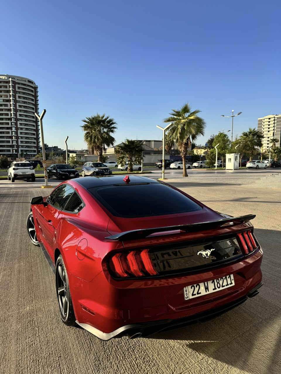 للبيع
‏Ford Mustang EcoBoost 2023
لون احمر غامق كلش مميز 
الحادث تعديل بارد فقط وصبغ بنيد بدون ايرباكات وبالفحص طلع بيهه كلير امريكا جاملغ وباب  صور الحادث مرفقه 
- السعر:  197 ورقه وبيه مجال بسيط 
- *مرقمة أربيل الرقم الجديد 
- الممشى: 18،000  فقط  
- المحرك: 2.3L Turbo  اربعة سلندر 
- 5 وضعيات قيادة  
-بصمة تشغيل 
- شاشة جبيرة تدعم Apple CarPlay 
-تبريد منفصل 
-كاميرا خلفيه دواره
-حساس خلفي 
-تحكمات ستيرن 
-مانع تصادم
-محدد مسار 
-تصحيح مسار 
-مانع انزلاق 
-حساس دخول الانفاق 
-مثبت سرعة 
- نظام رادار أمامي + جانبي + خلفي  
-جام فول اوتوماتك 
- تحديد مسار + نظام تتبع + تحديد مسافة أمان  
-دخول ذكي 
-كشنات كهرباء 
- لايتات زينون أصلية   
موقع السيارة: أربيل
 ***********
