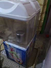 متاح مكينه شربت نوع هوسك تركي ام الحوضين تبريدها شرط فول بس ناقصها ربط...