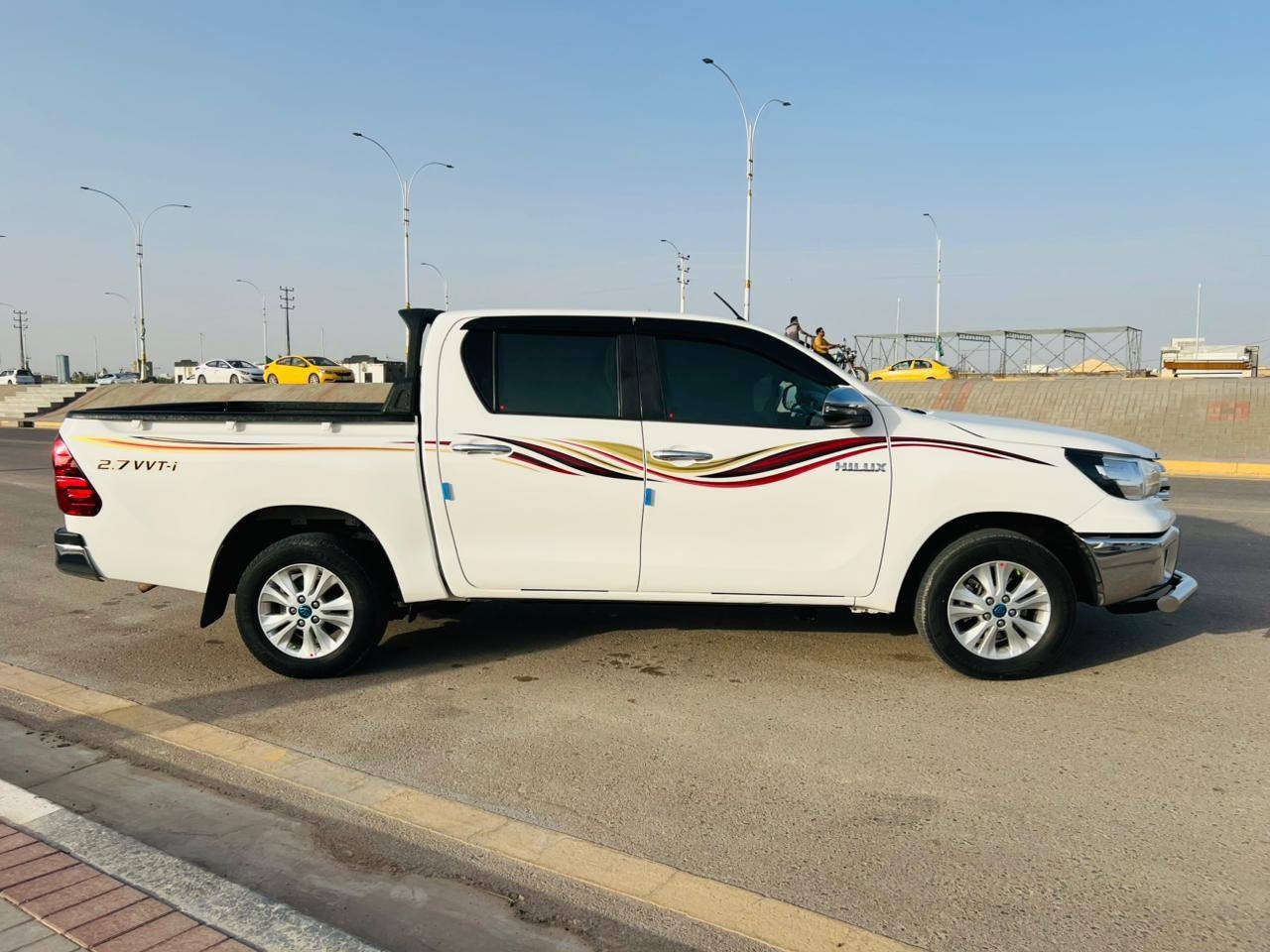 هايلوكس كويتي2021 ، فول مواصفات ، كير عادي ، كفاله عامه من الزلغ ، رقم مثنى بسمي تحويل مباشر ، المكان السماوة ، السعر 245 للبيع او مراوس ***********

