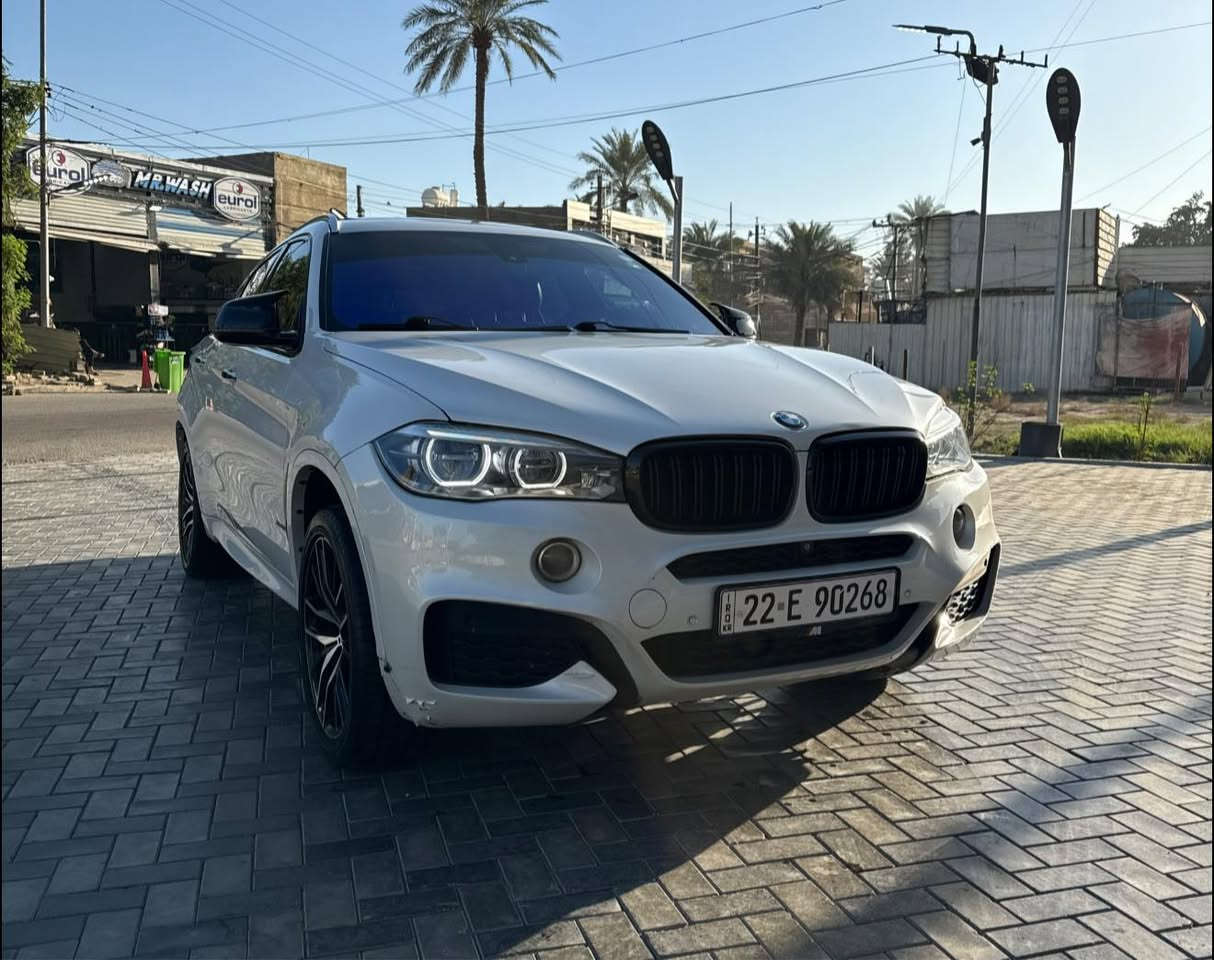 بي ام دبليو X6 موديل 2019 وكالة العروش
حجم 35i سته سلندر تون توربو
كير 8 سرعات
فول اعلى مواصفات
بردات
5 كاميرات
داخل احمر 
ابواب شفط
4 انظمة قياده
كيجات ديجتال
ويل كب شكل الجديد مع طخم اطارات جديد
مغلفه ppf بالكامل
3 شاشات
حساسات 360 

وباقي المواصفات المعروفه
السياره نظيفه جدا
ادامه كامله دهن وفلاتر وصدر جديد ويل كب وتخم اطارات جديد
اي ملاحظه مابيها 

باج تضليل
تحويل مباشر

السعر 35.000$ قابل للتفاوض بالمعقول
*********** اتصال
*********** واتس اب
مكانها المنصور الاميرات
