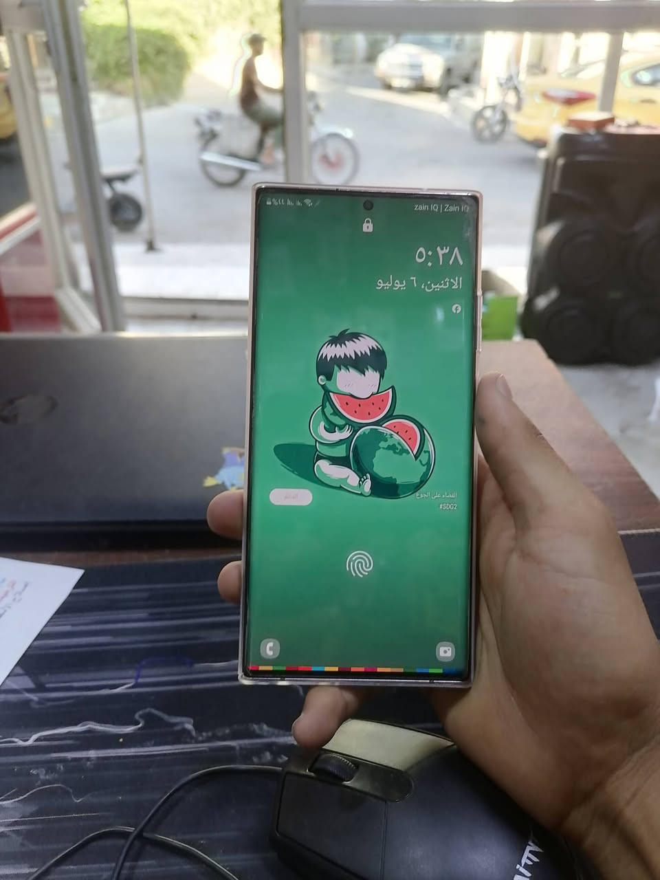السلام عليكم
Galaxy Note20 Ultra. 
للبيع نضافه درجه اولى كلشي ممبدل بي فقط ضهر مالته ذاكره 256 يشغل 120 فريم تليفون حلو ونضيف بمعنى الكلمه سعر 400 وبي مجال لشراي ❤


**إذا كنت صاحب هذا الإعلان وتريد حذفه لأي سبب، رجاءا أرسل رسالة إلى الدعم الفني**
