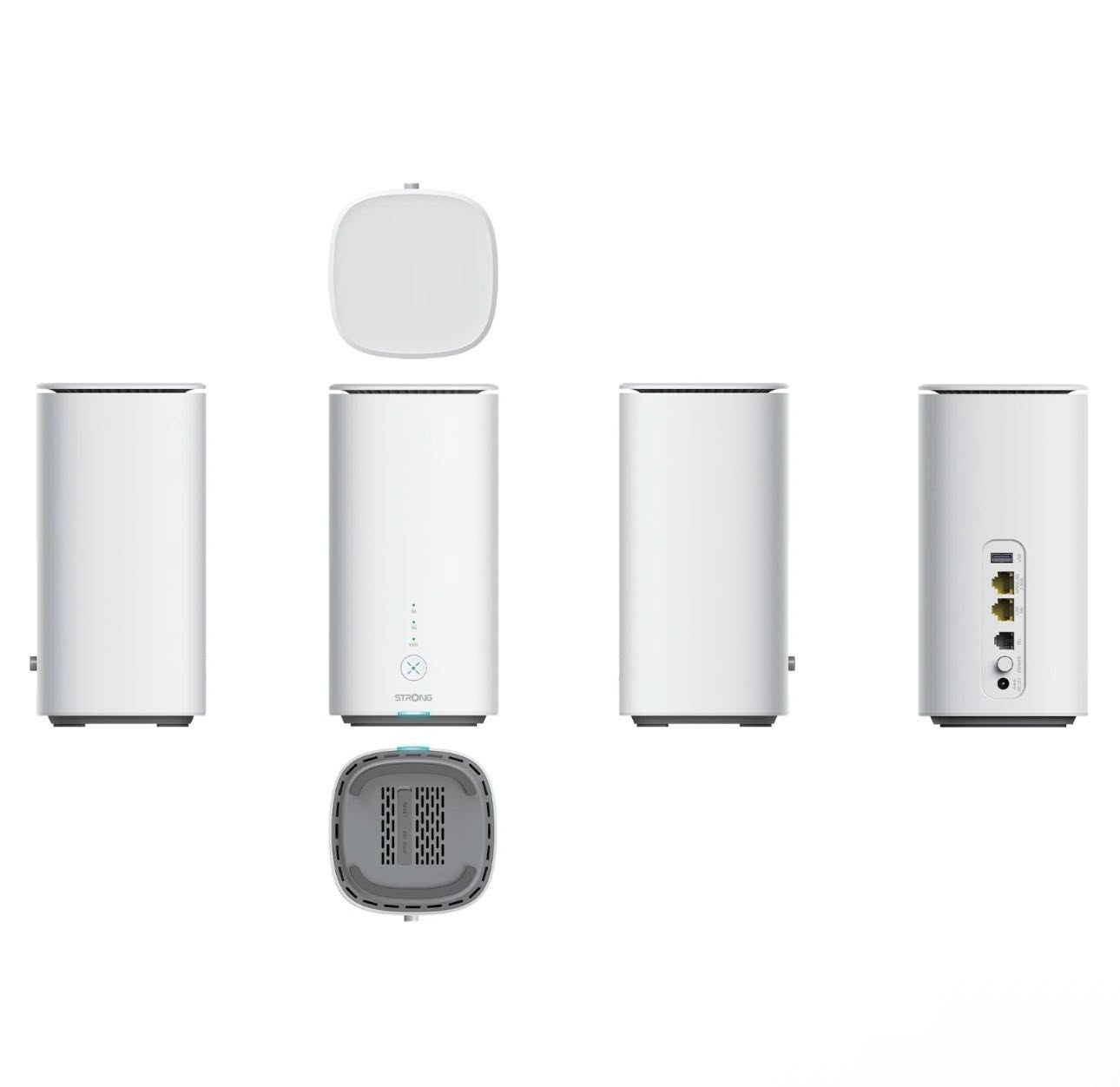 مفتوح جمیع الشبکات

Strong AX3000 wireless 5G LTE router

IEEE 802.11ax Wi-Fi 6 standard
Speed up to 3,2 Gbit/s
573,5 Mbit/s @ 2.4 GHz & 2402 Mbit/s @ 5GHz
RJ11 phone line / USB 3.0 / 2,5 Gb + Gb Ethernet ports
Works with a nano sim card and compatible with STRONG ATA MeshAX3000 to extend your Wi-Fi 6
WPA/WPA2/ WPA3 for the highest level of Wi-Fi security


**إذا كنت صاحب هذا الإعلان وتريد حذفه لأي سبب، رجاءا أرسل رسالة إلى الدعم الفني**