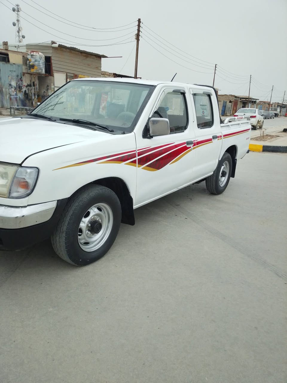 سلام عليكم بيك نيسان البيع مزاد وزارت داخليه سياره مصبوغ عام  مكينه و كير و شاصي مكفول تخم تاير كهربائيات كلها شغاله  موديل 2002مكاني الناصريه قضاء الرفاعي سعرها53 رقمي***********
