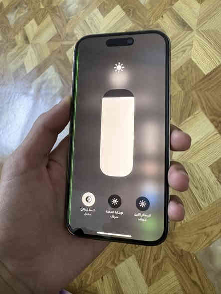 السلام عليكم ايفون ١٤برو فقط مو ماكس ذاكره ١٢٨ بطاريه ٨٨ الجهاز كله بلاد ممفتوح فقط بي خط رفيع بل شاشه ابد مماثر عل لمس الباقي كله شغال وكله بلاد نضافته ٩٩/١٠٠ السعر ٤٤٠ وبي مجال بسيط مكاني بغداد الاسكان شارع مستشفى الطفل الاستفسار الاتصال على الرقم ***********
