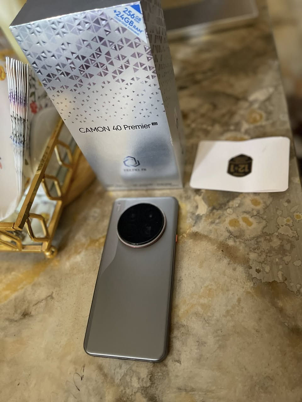 تكنو كامون 40 بريمير5G مستخدم قليل نظيف ملحقاته كامله كارتون شاحن كيبل ذاكره ٢٥٦ رام ٢٤ قطعه جميله جدا قطعه اصليه


**إذا كنت صاحب هذا الإعلان وتريد حذفه لأي سبب، رجاءا أرسل رسالة إلى الدعم الفني**